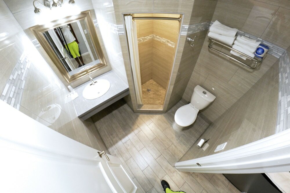 Premier Double Room, 2 Double Beds, Refrigerator & Microwave