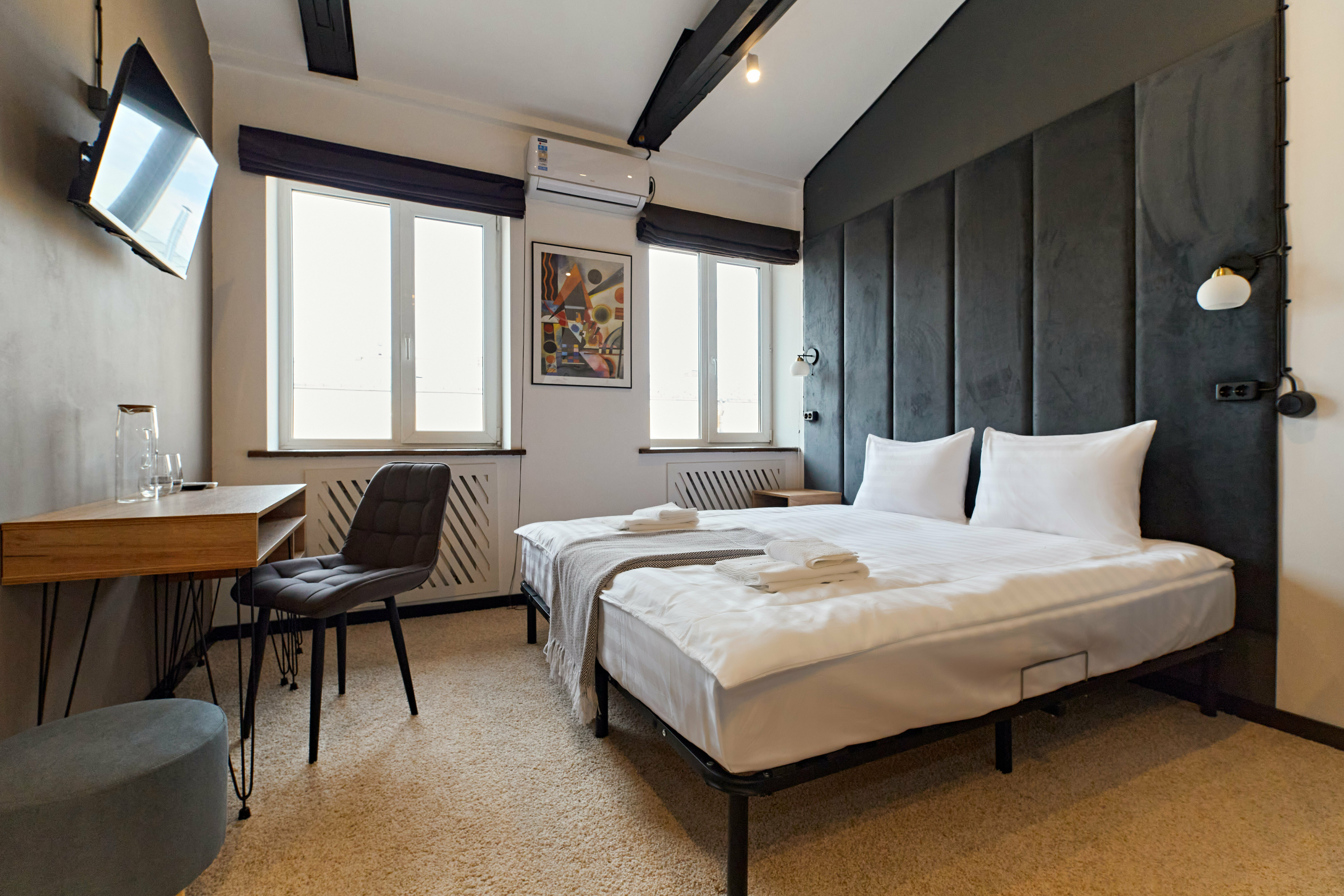 Улучшенный номер с кроватью размера «king-size» или 2 отдельными кроватями