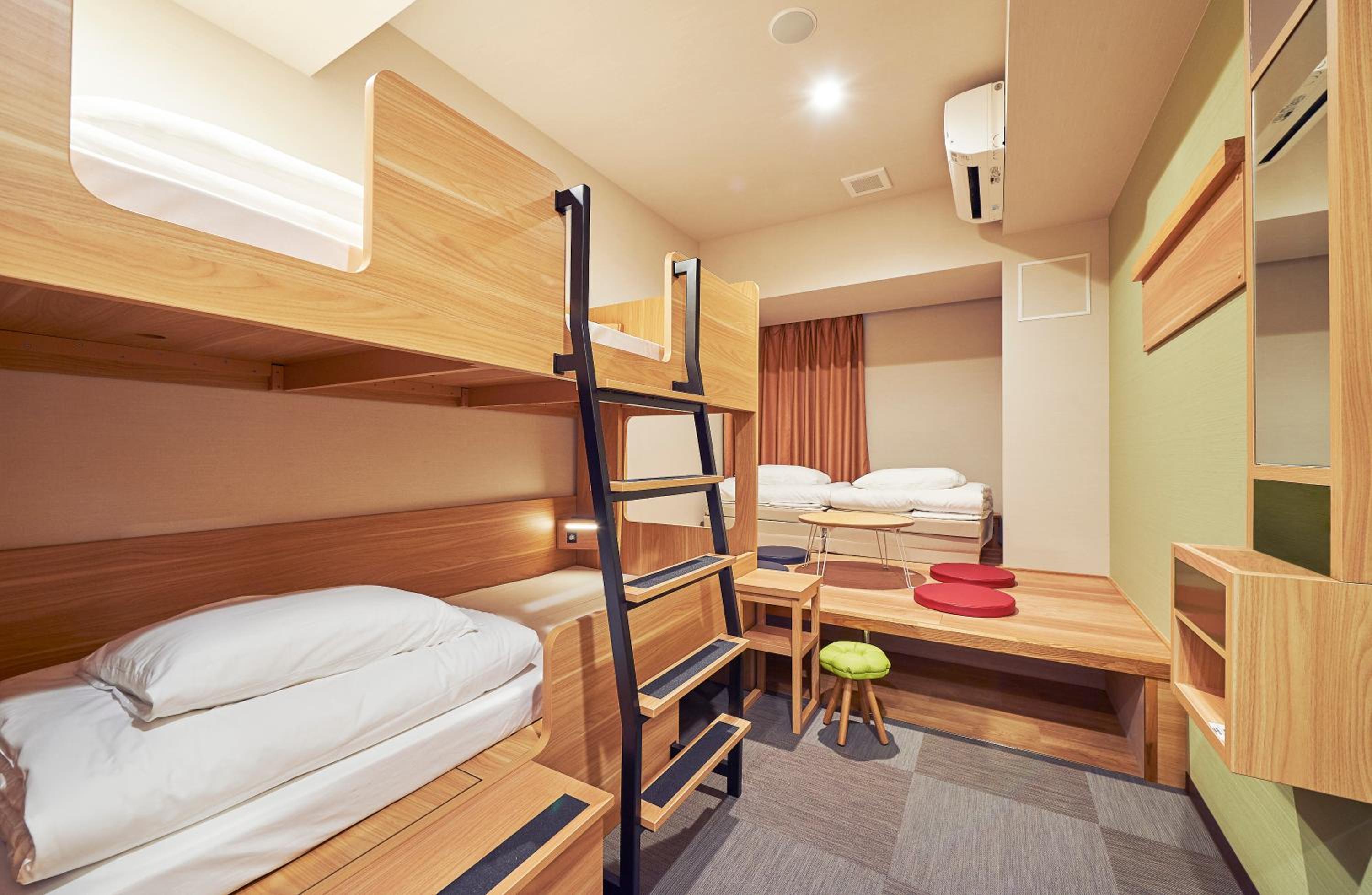 Quadruple Room with Shared Bathroom B - Non-Smoking