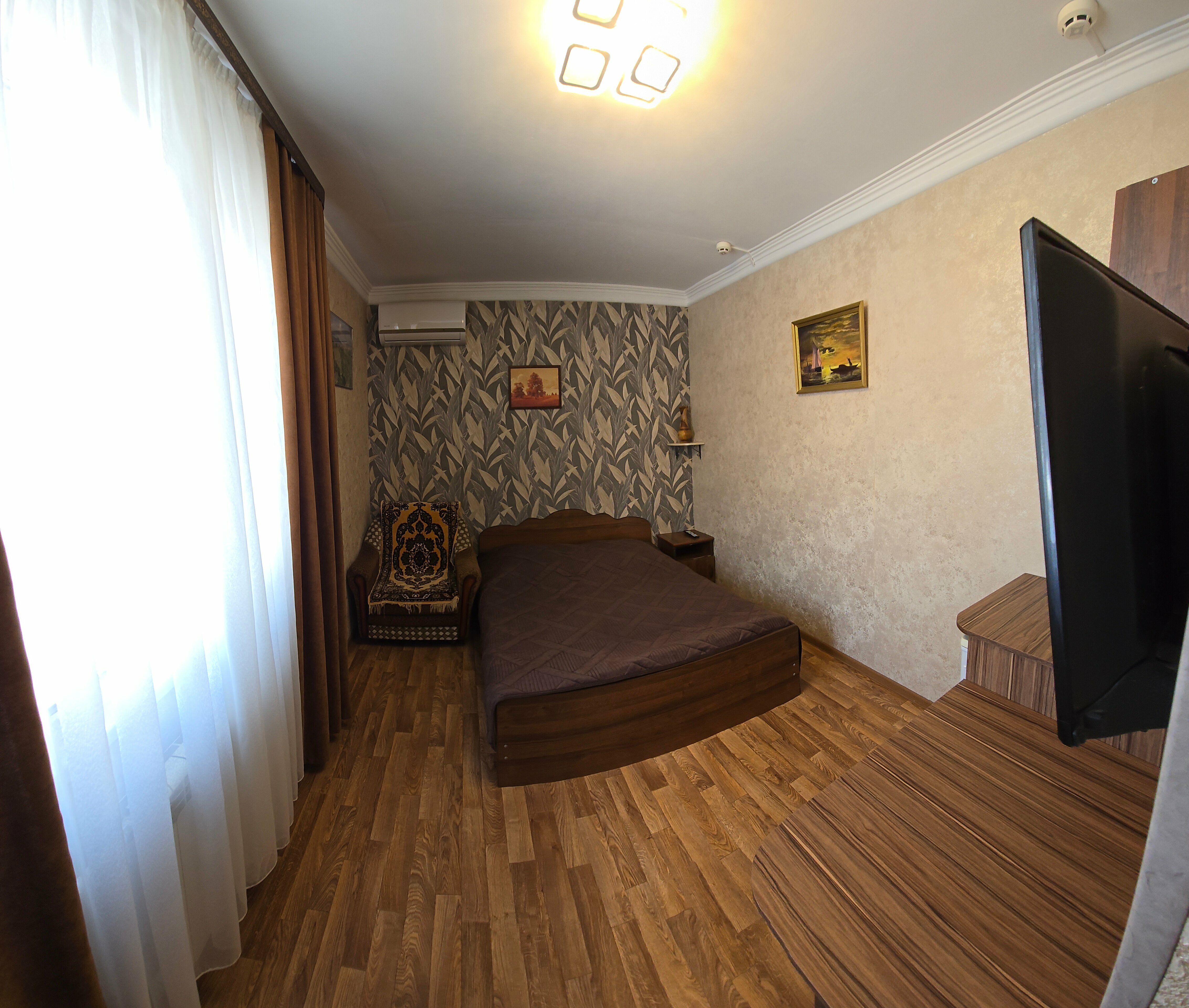 Семейный двухместный номер с 1 кроватью