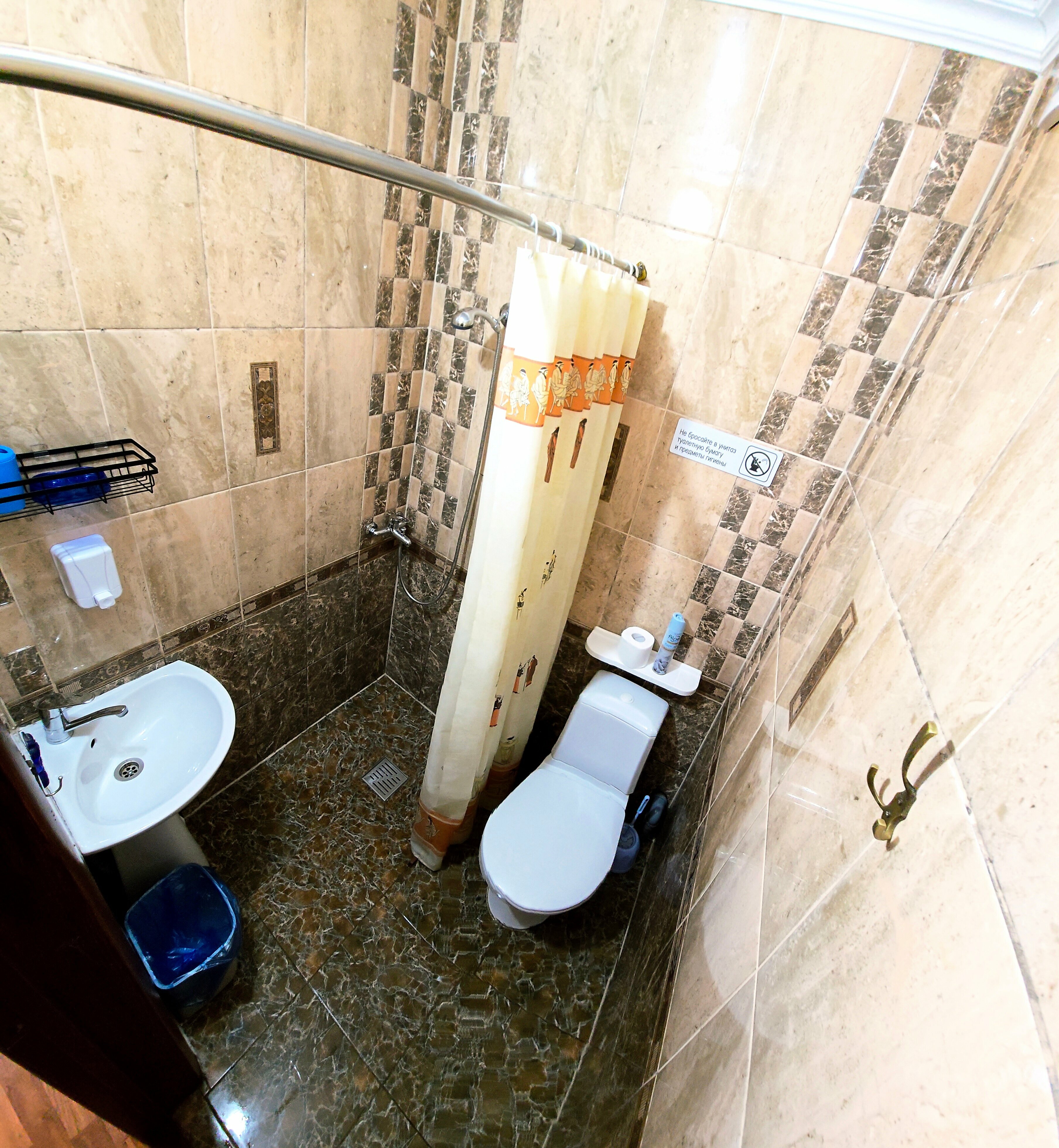 Семейный двухместный номер с 1 кроватью