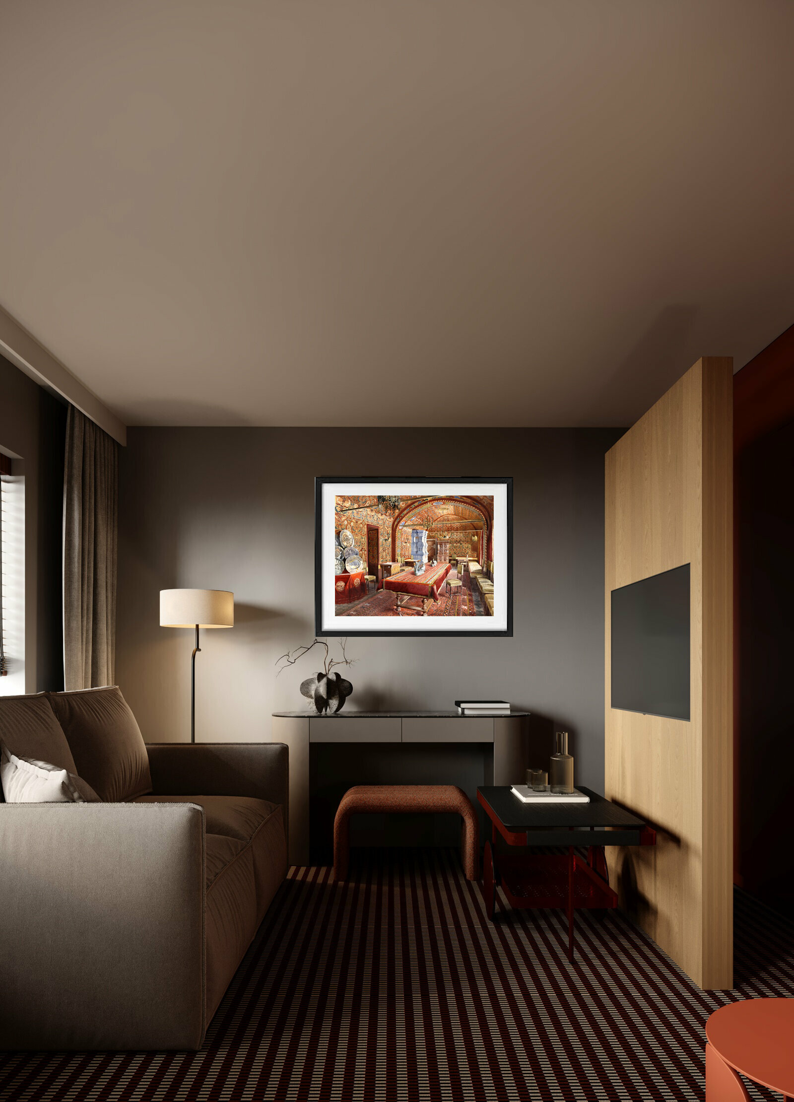 Трехместный номер Делюкс