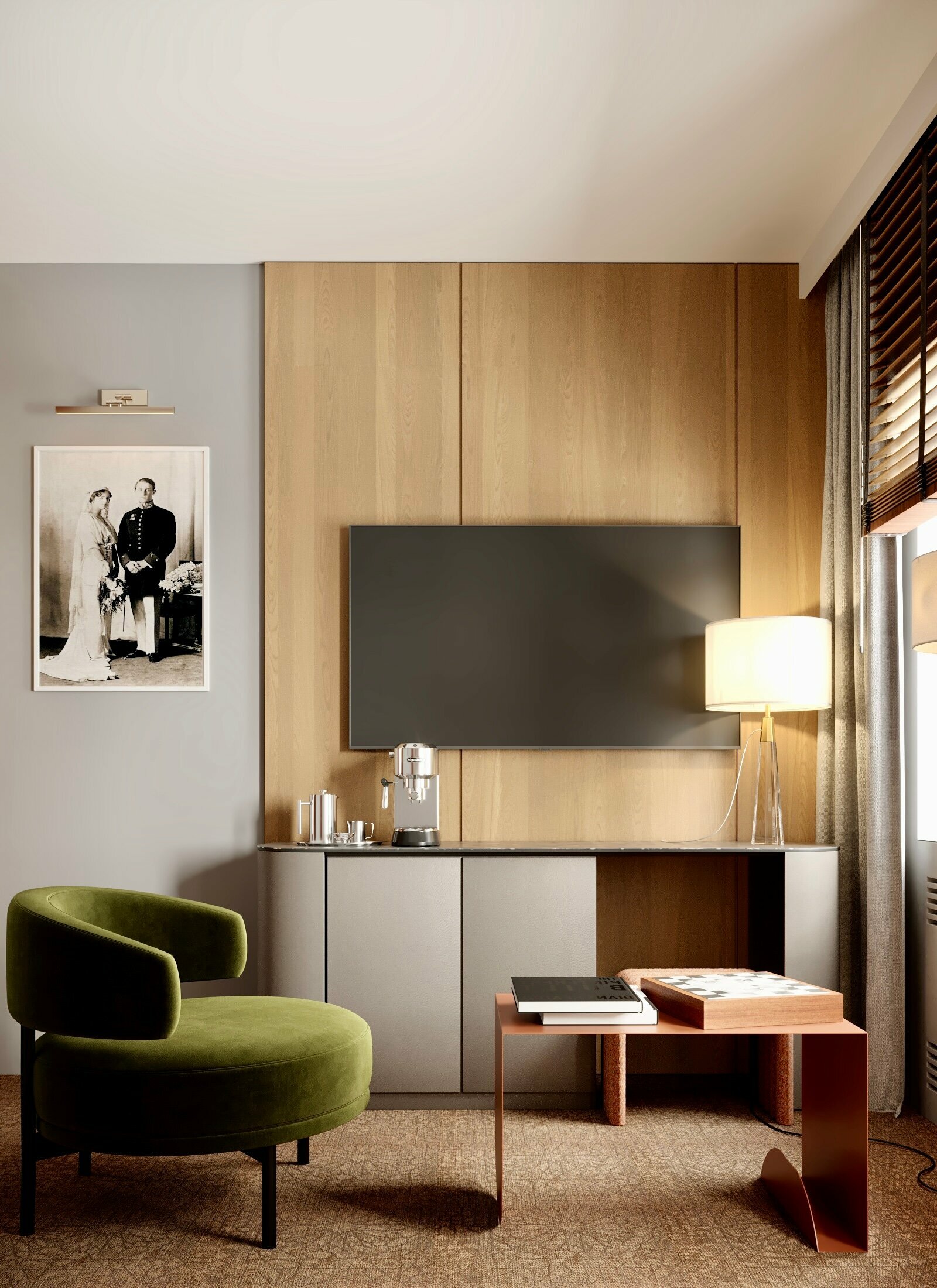 Люкс с 1 спальней