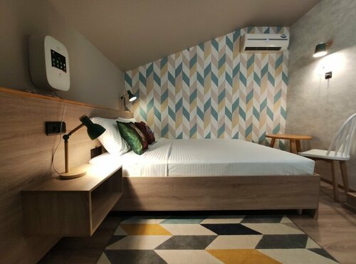 Бюджетный двухместный номер с 1 кроватью в Чук&Гек