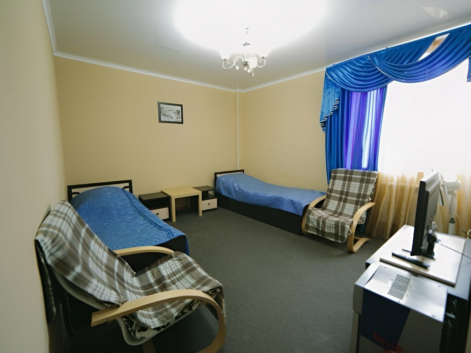 Бюджетный двухместный номер с 2 отдельными кроватями