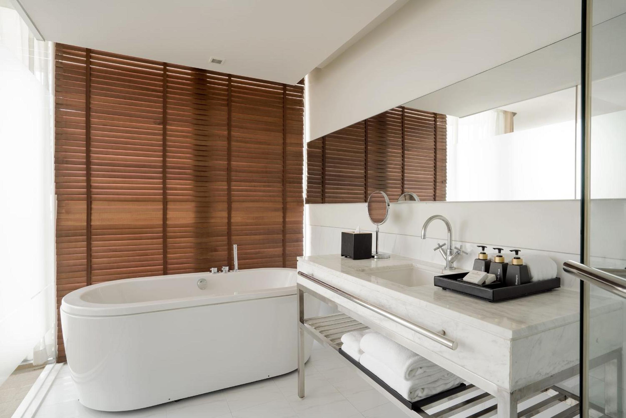 Skyline Two-Bedroom Suite with Living Room and Private Balcony
