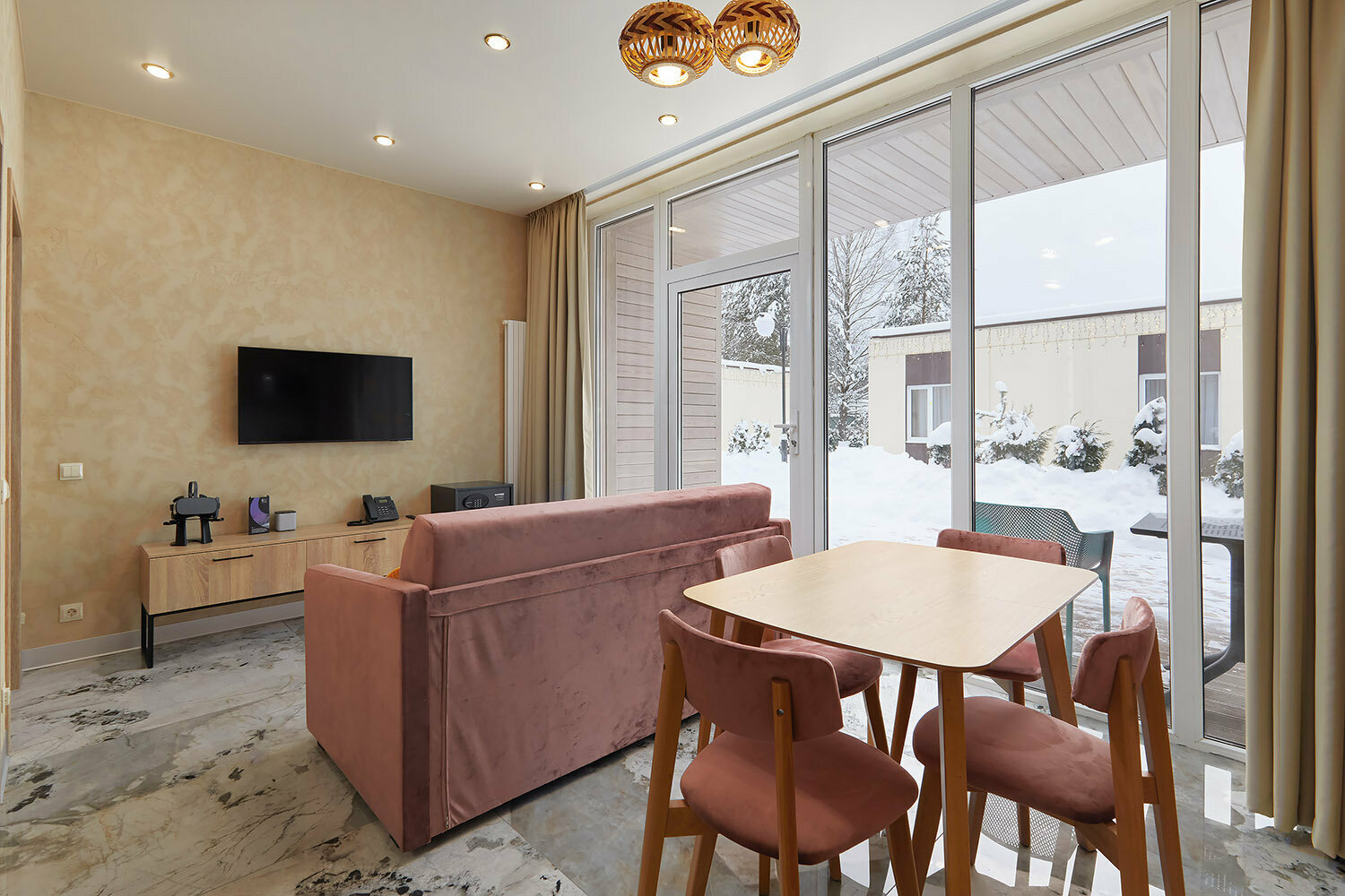 Коттедж Ваби-Саби двухкомнатный