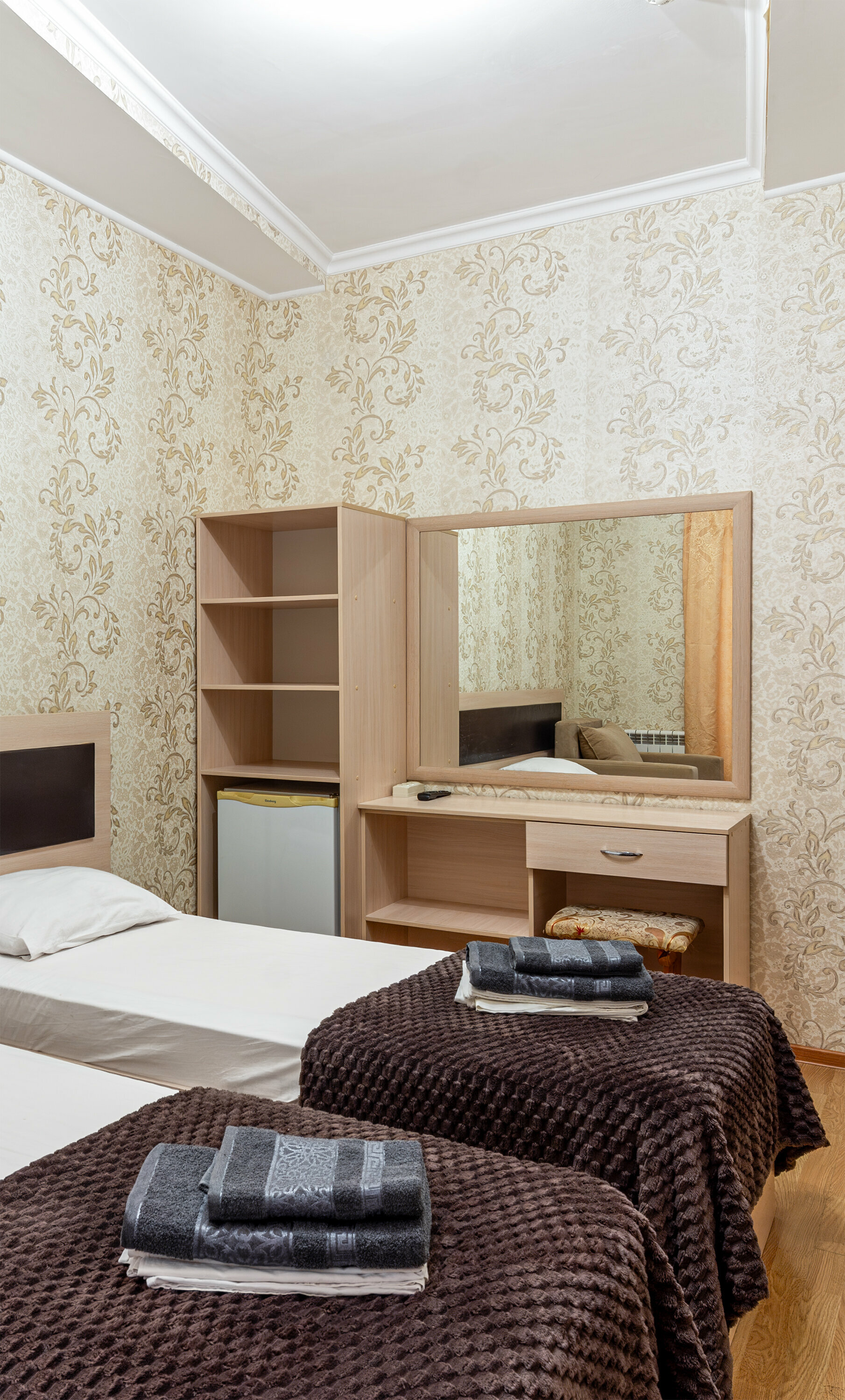 Двухместный номер с 2 отдельными кроватями и балконом