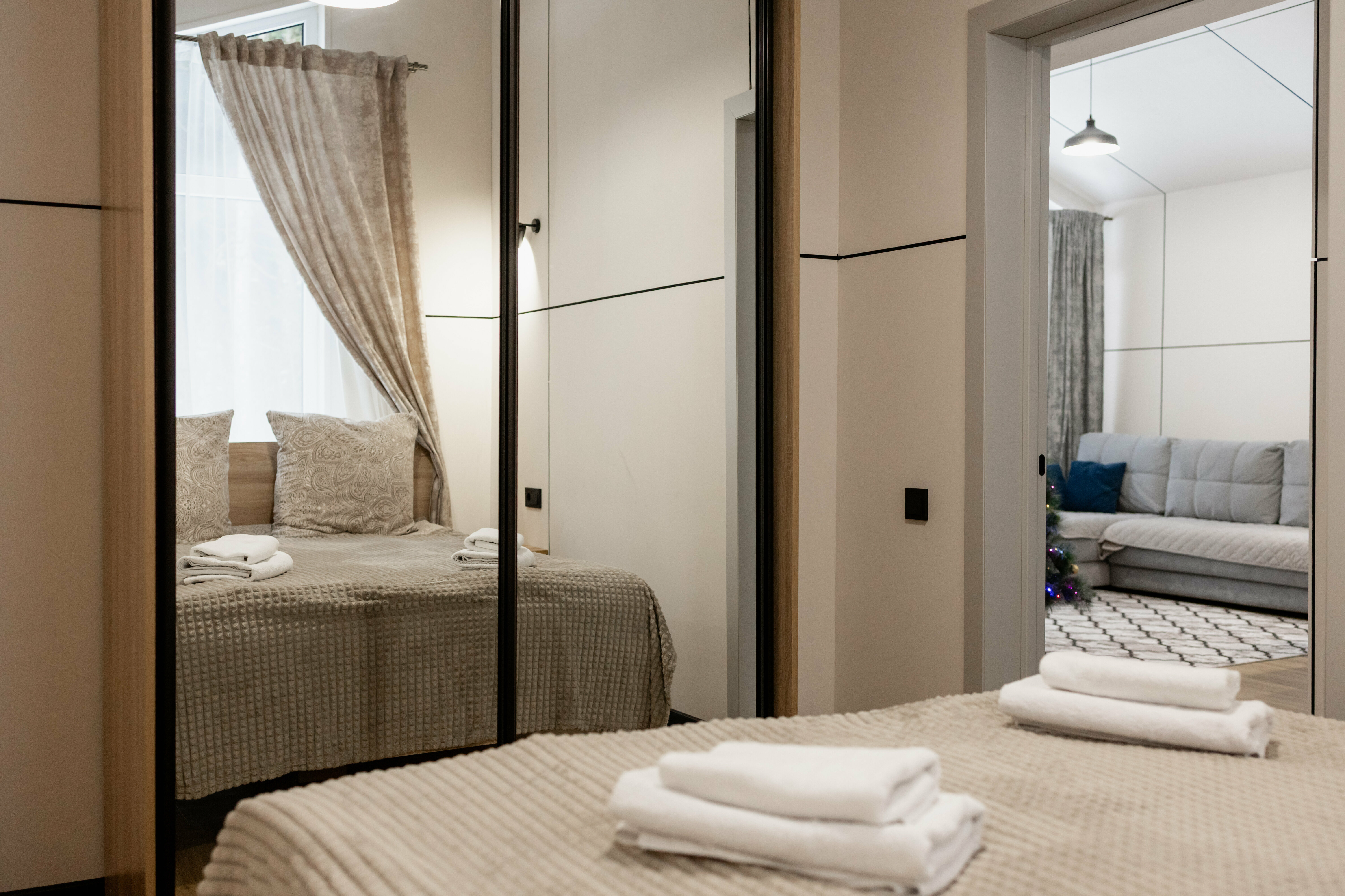 Семейный номер с видом на горы