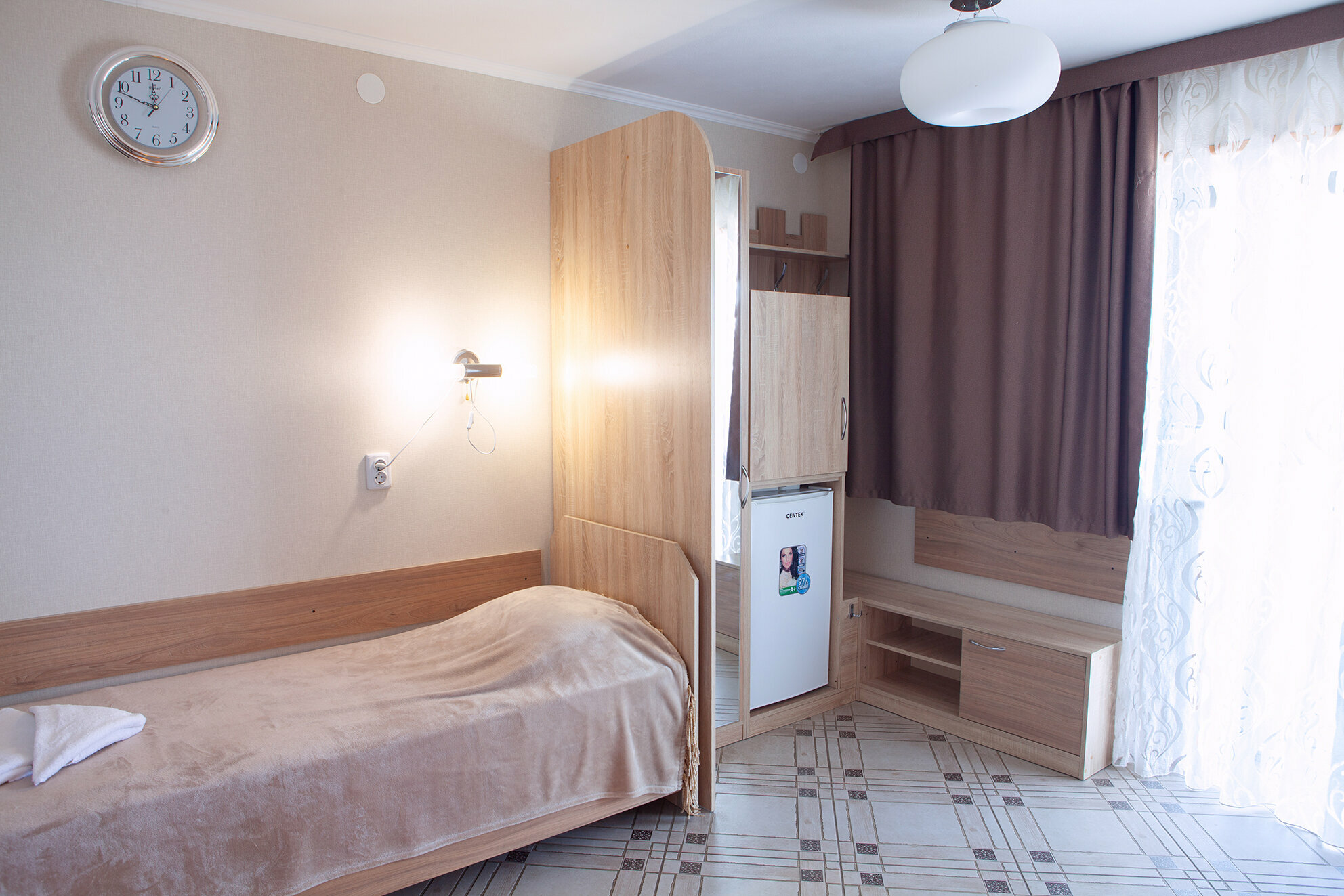 Трехместный номер с видом на город