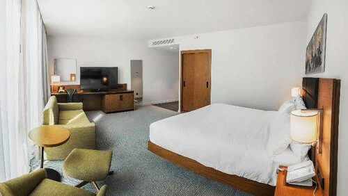 KING ROOM WITH SOFA BED в Hilton Garden Inn Tbilisi Chavchavadze