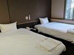 Номер с 2 односпальными кроватями в Hotel Tetora Asahikawa Station