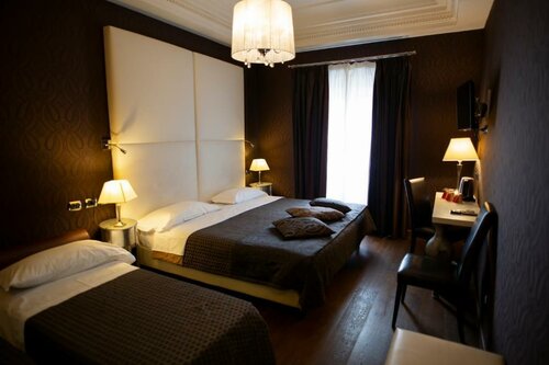 Двухместный номер Deluxe двуспальная кровать в Hotel Andreotti