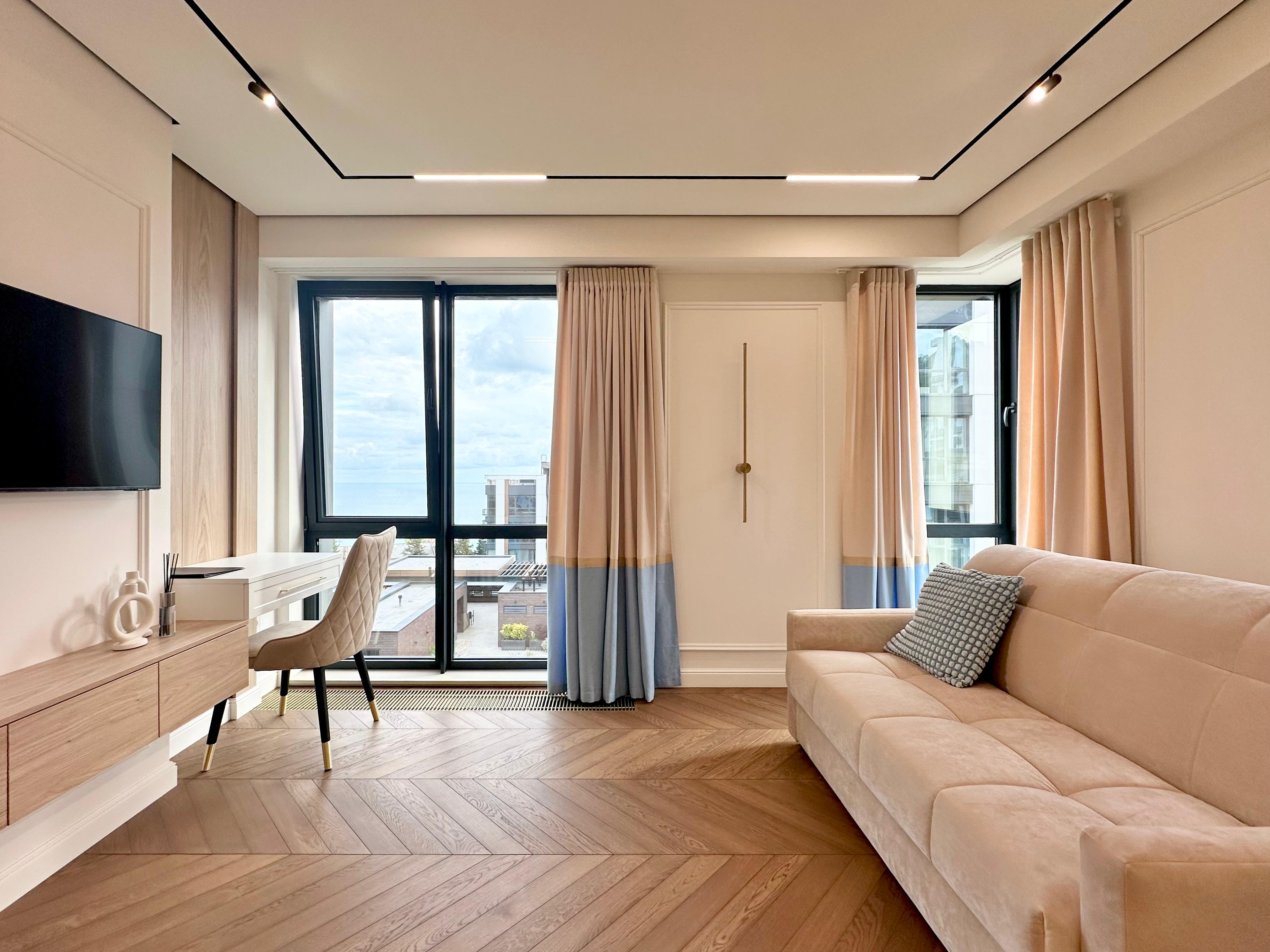 Апартаменты 50 м2 с видом на море