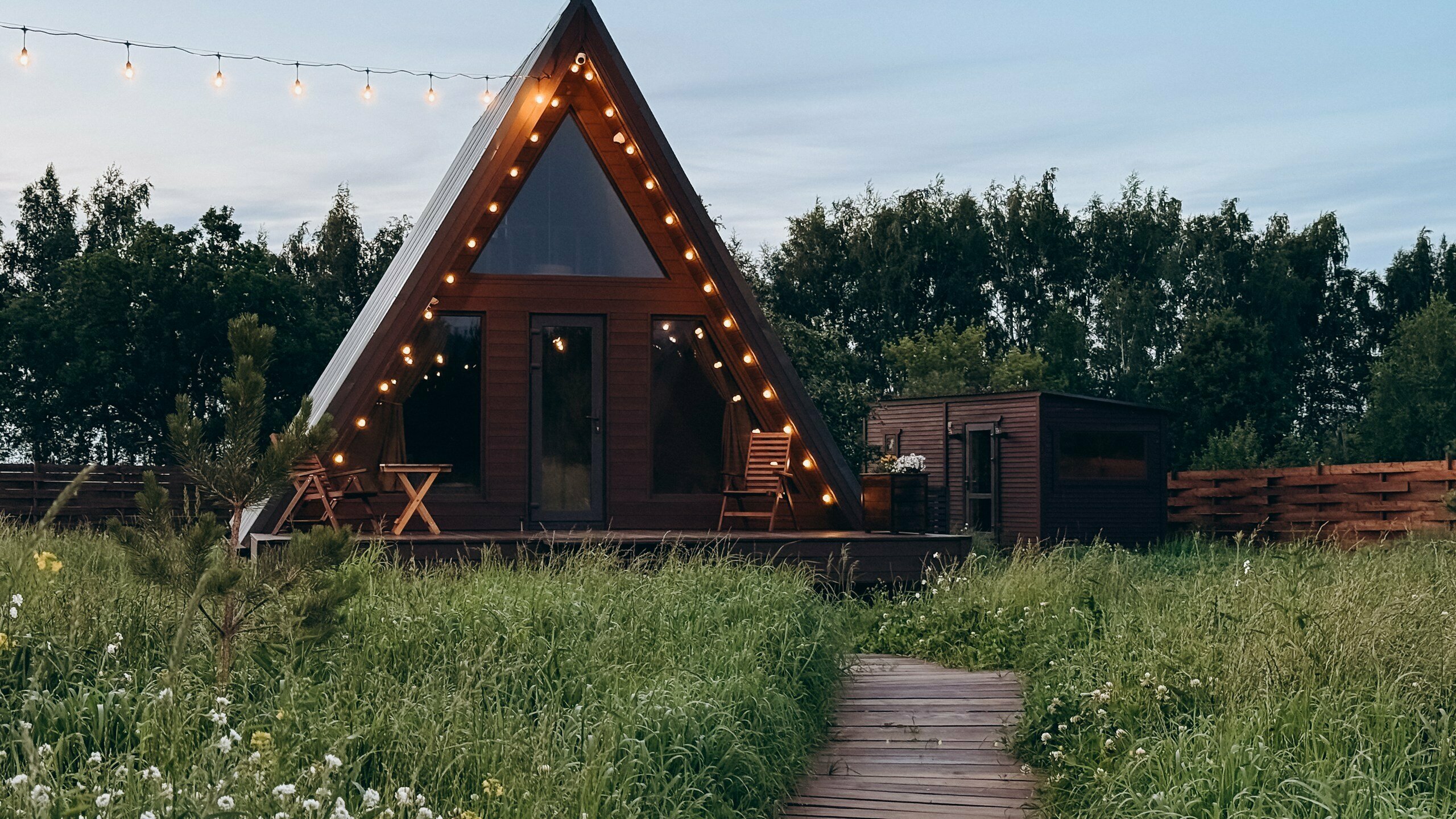 Дом с видом на лес