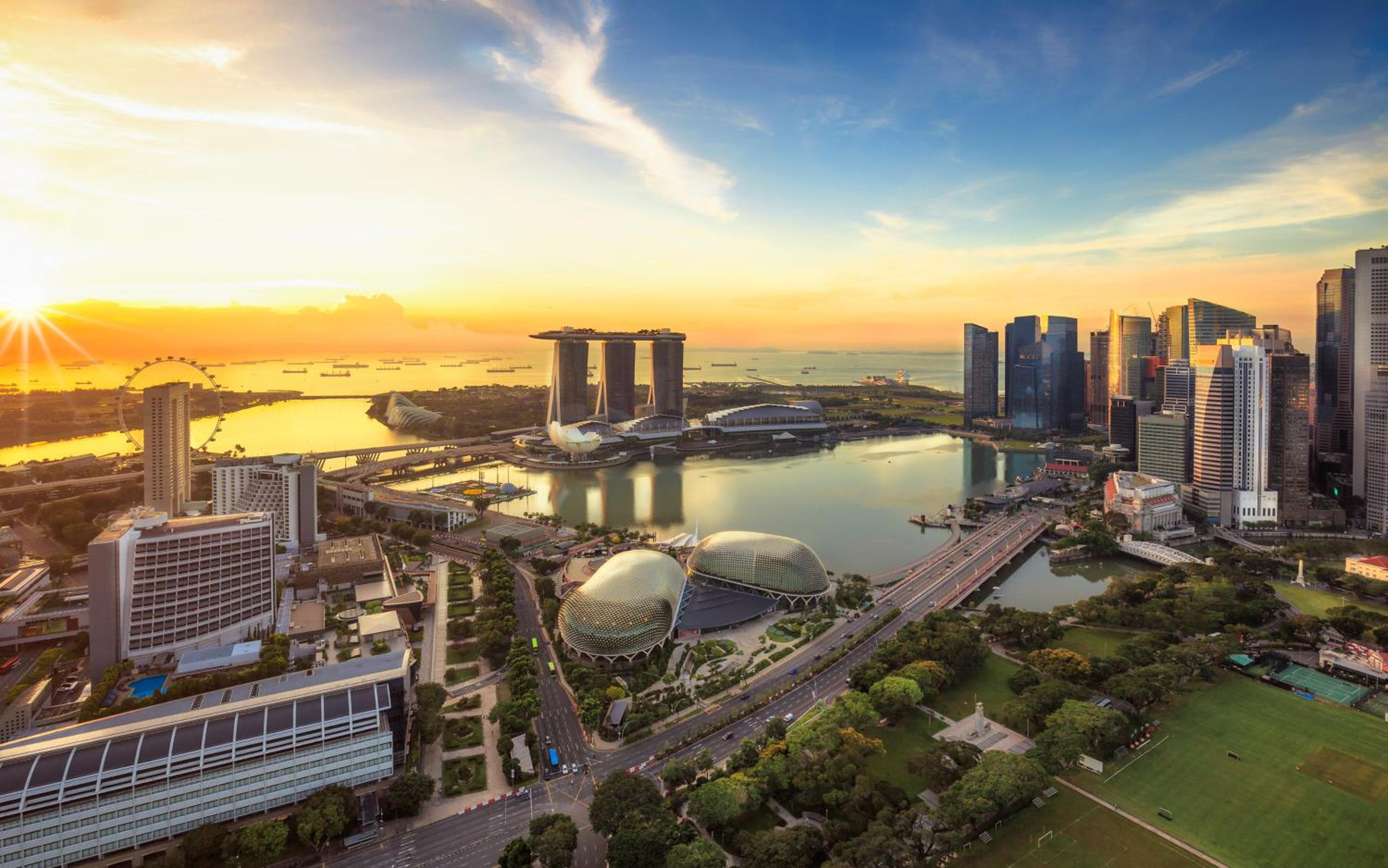 Premier Prestige Marina Bay, 2 Doubles, Balcony, Marina Bay View