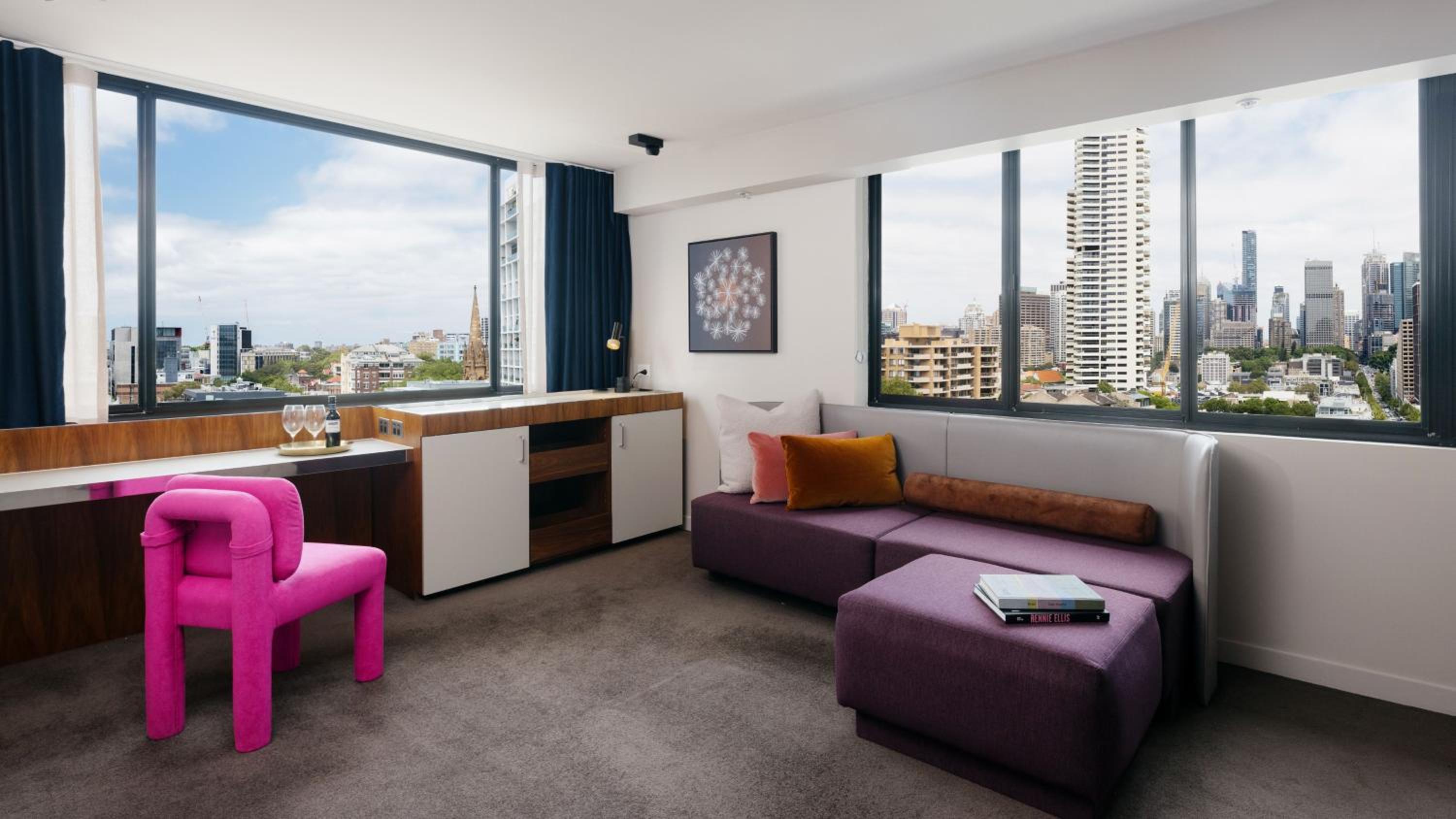One-Bedroom Suite with City Skyline View