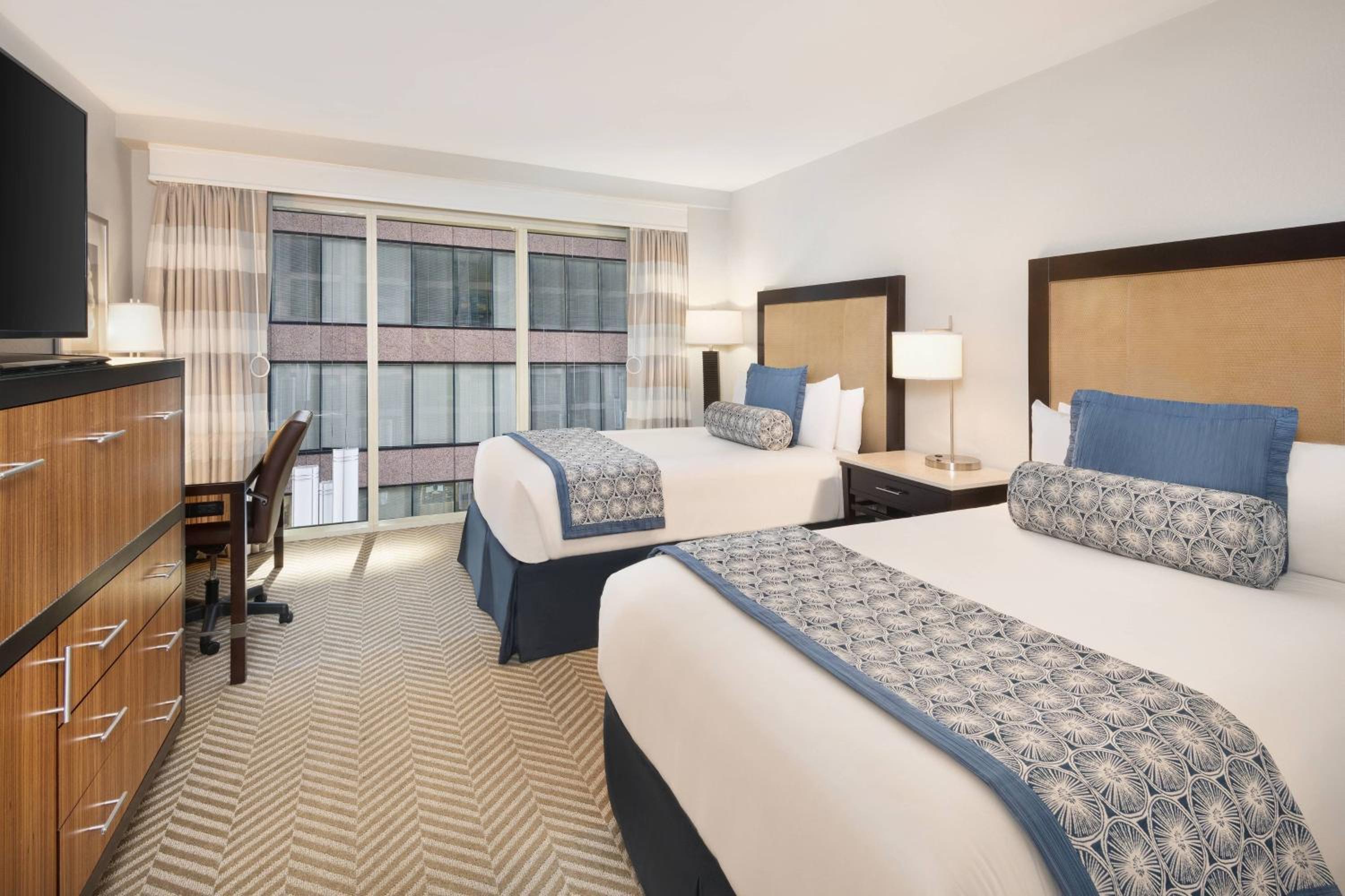 Traditional Two Double Beds