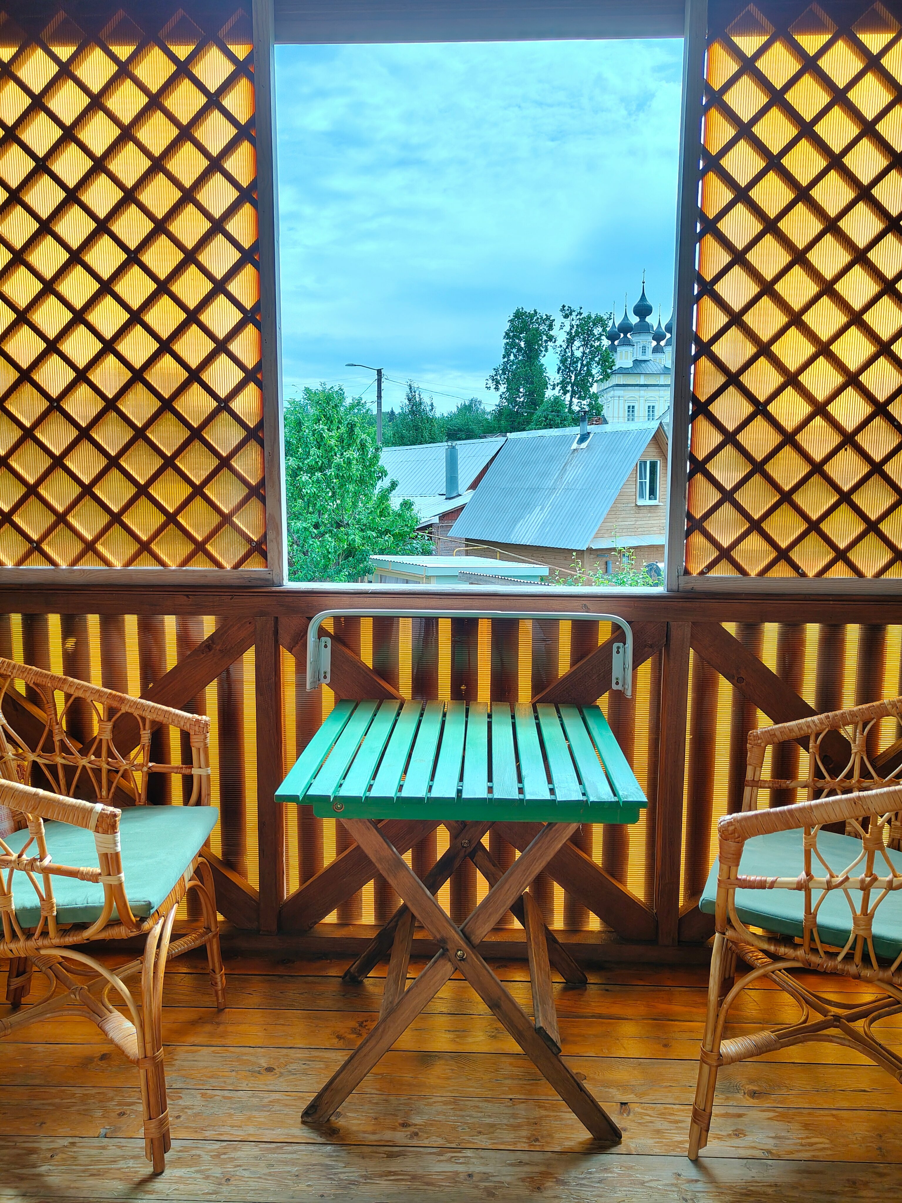 Семейный номер с балконом