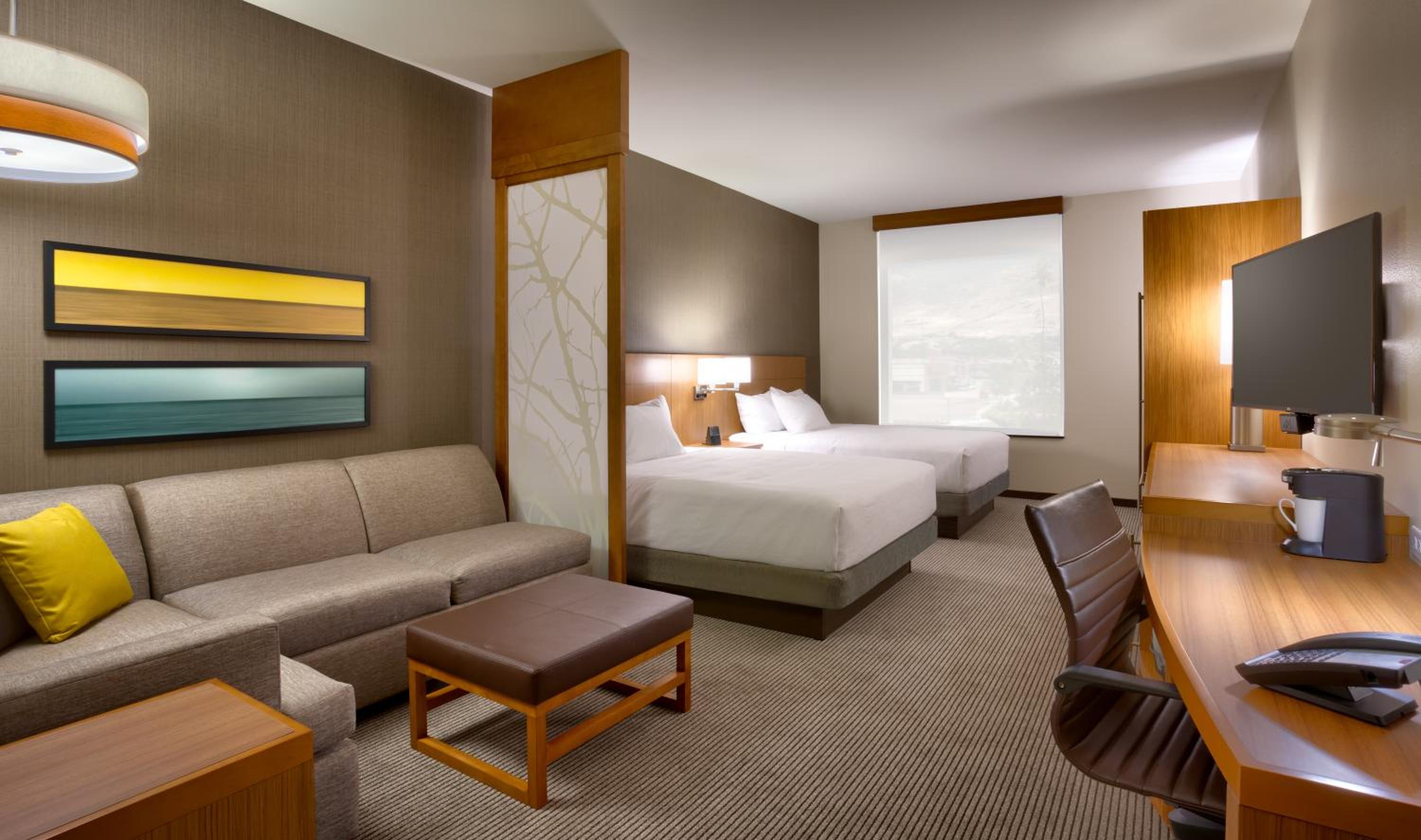 Queen Room with Two Queen Beds and Sofa Bed