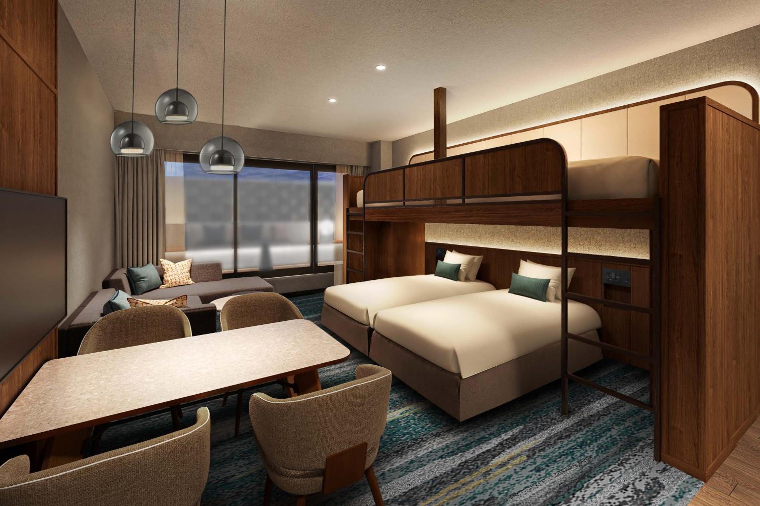 Residential Family Room with Lounge Access