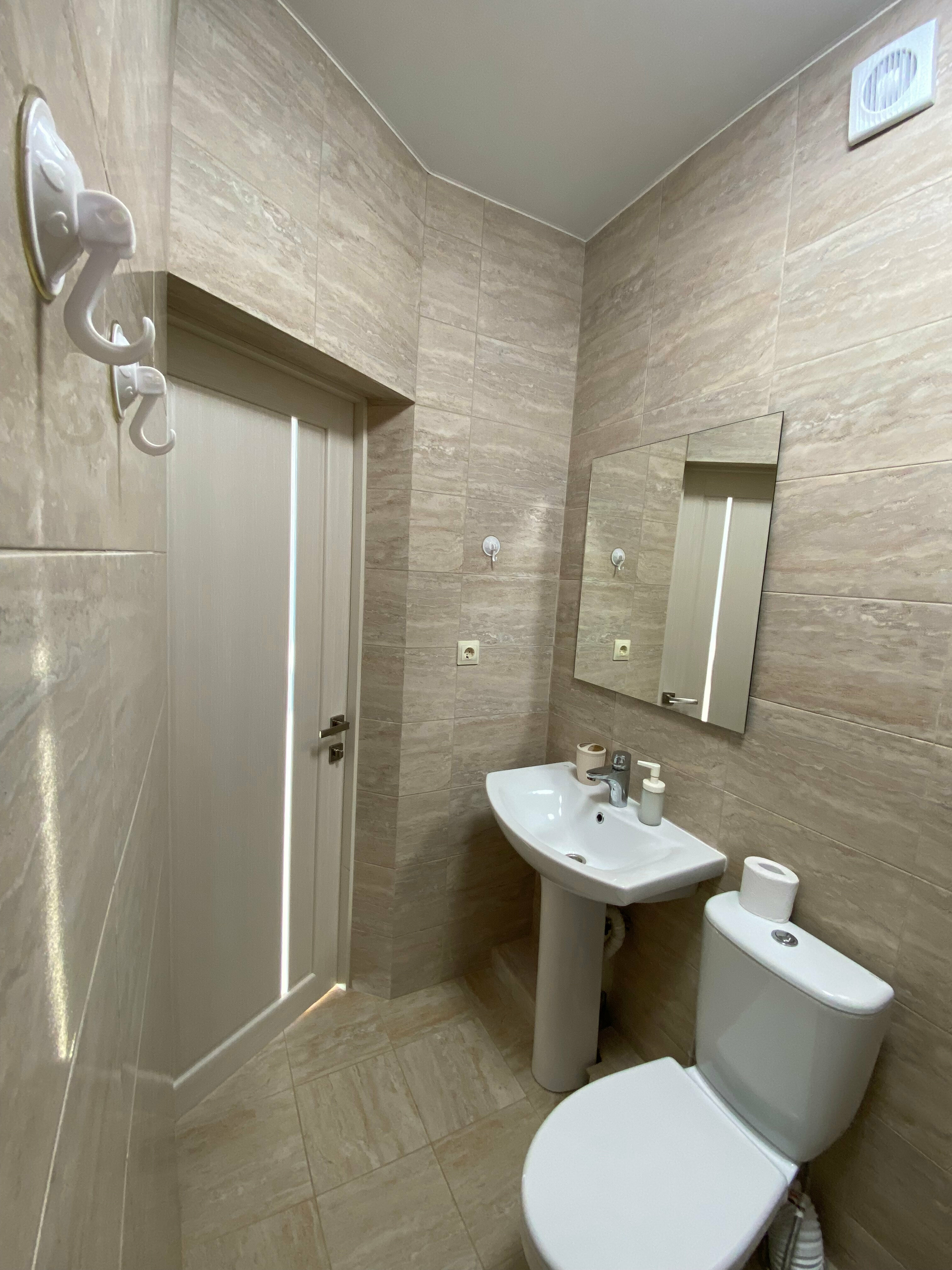 Двухместный номер с 1 кроватью и балконом