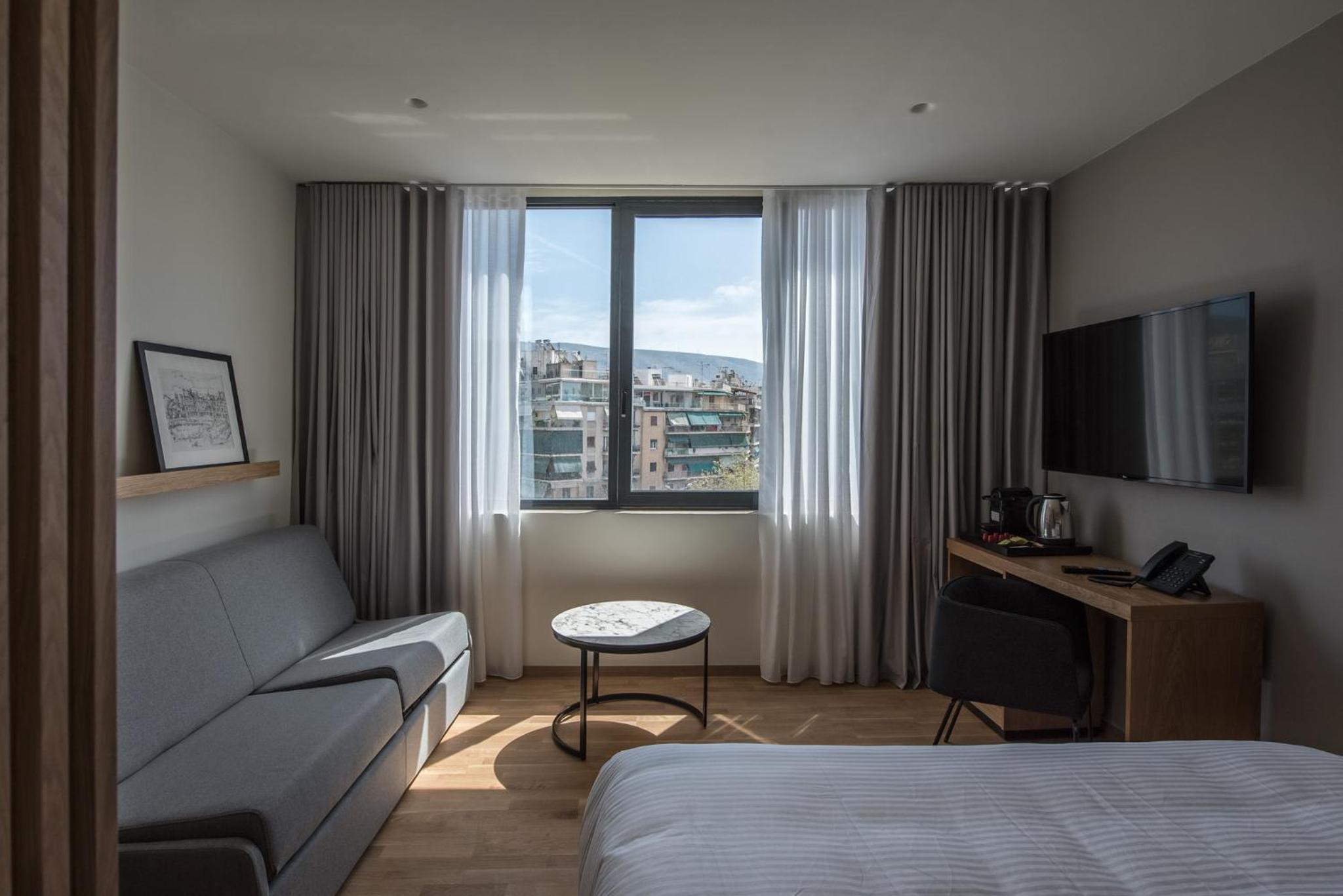 Deluxe Double Room with City View