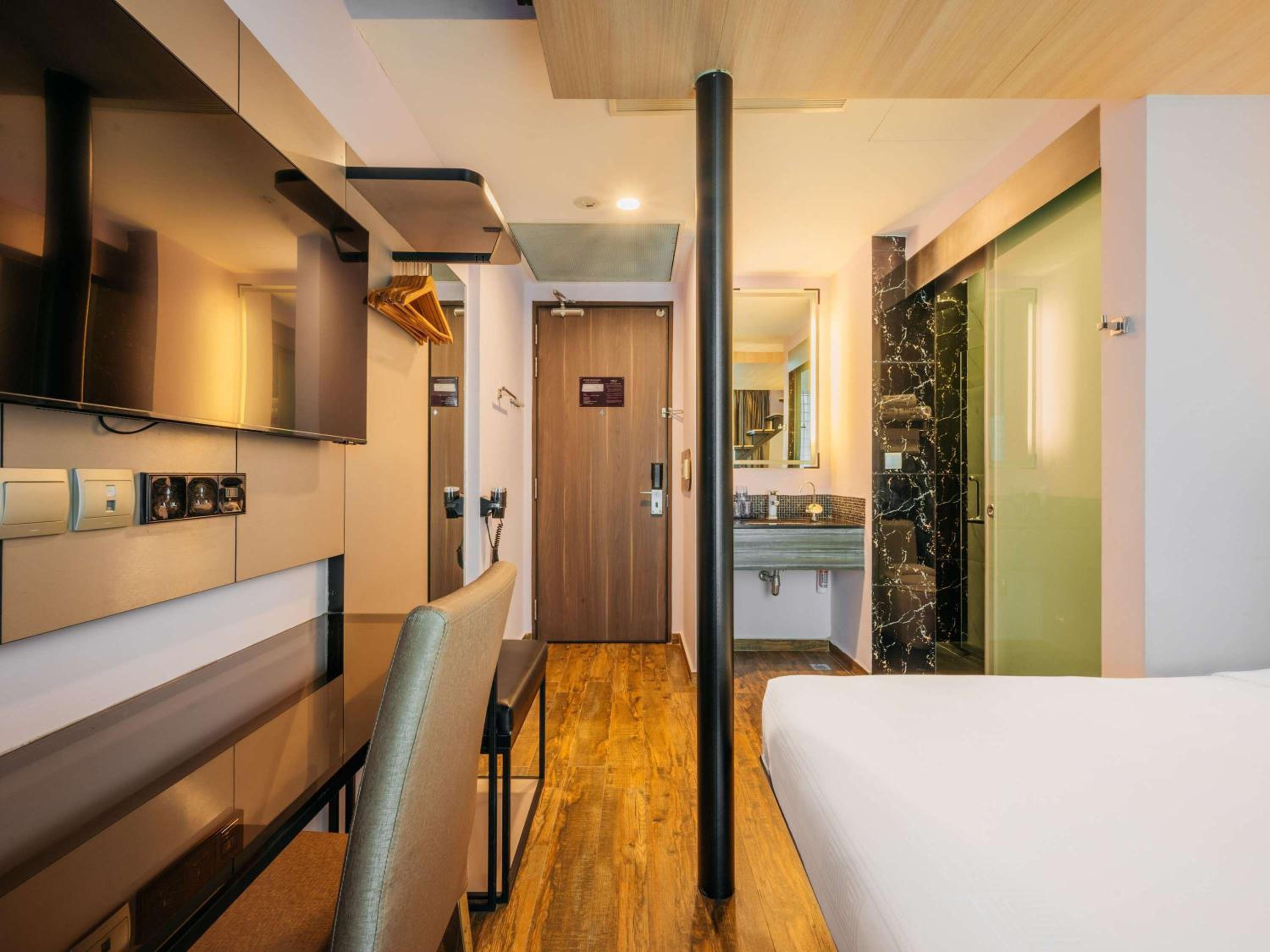 Classic Family Room with One Double Bed and One Single Bed