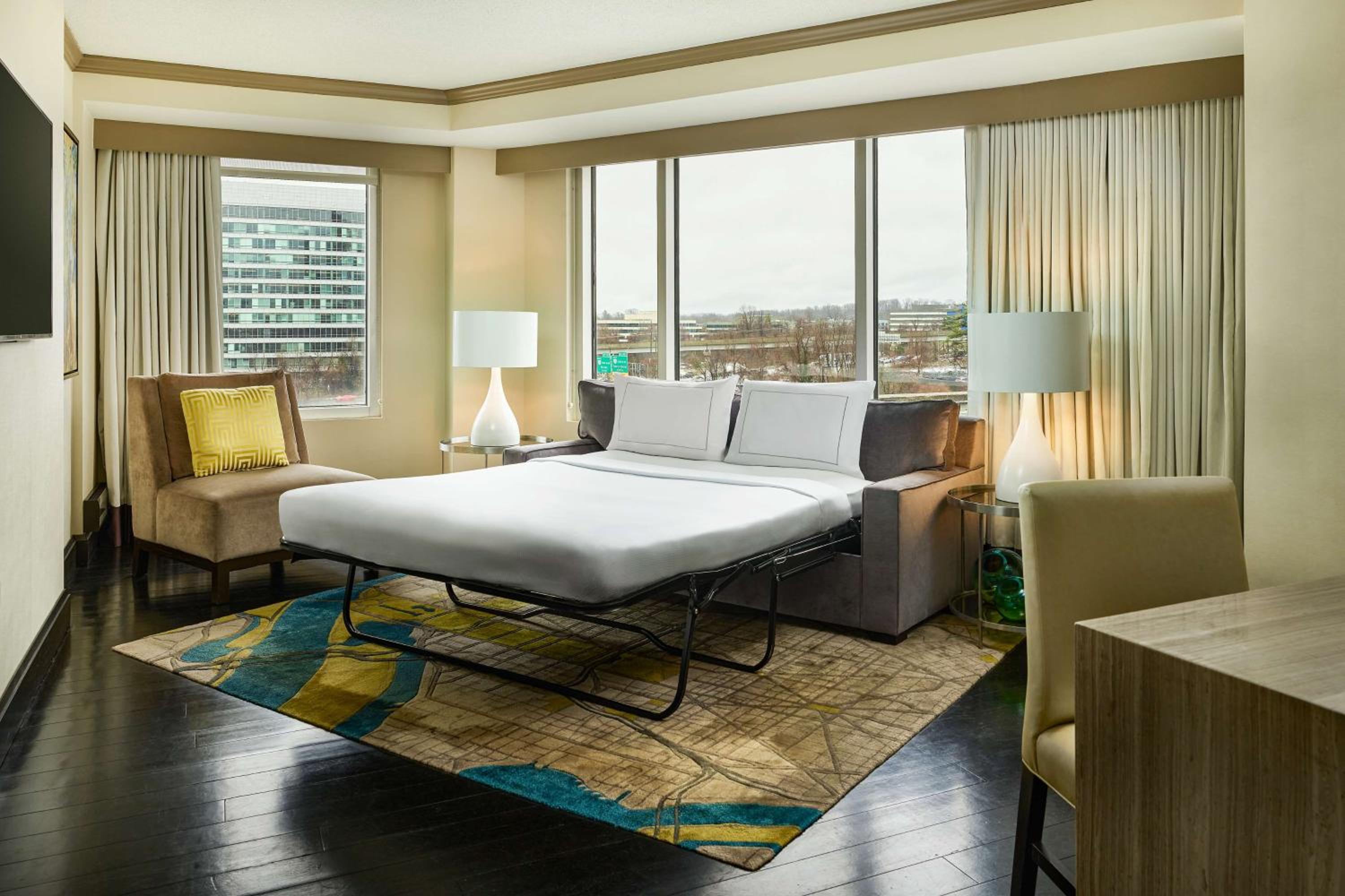 One-Bedroom King Suite with Sofa Bed
