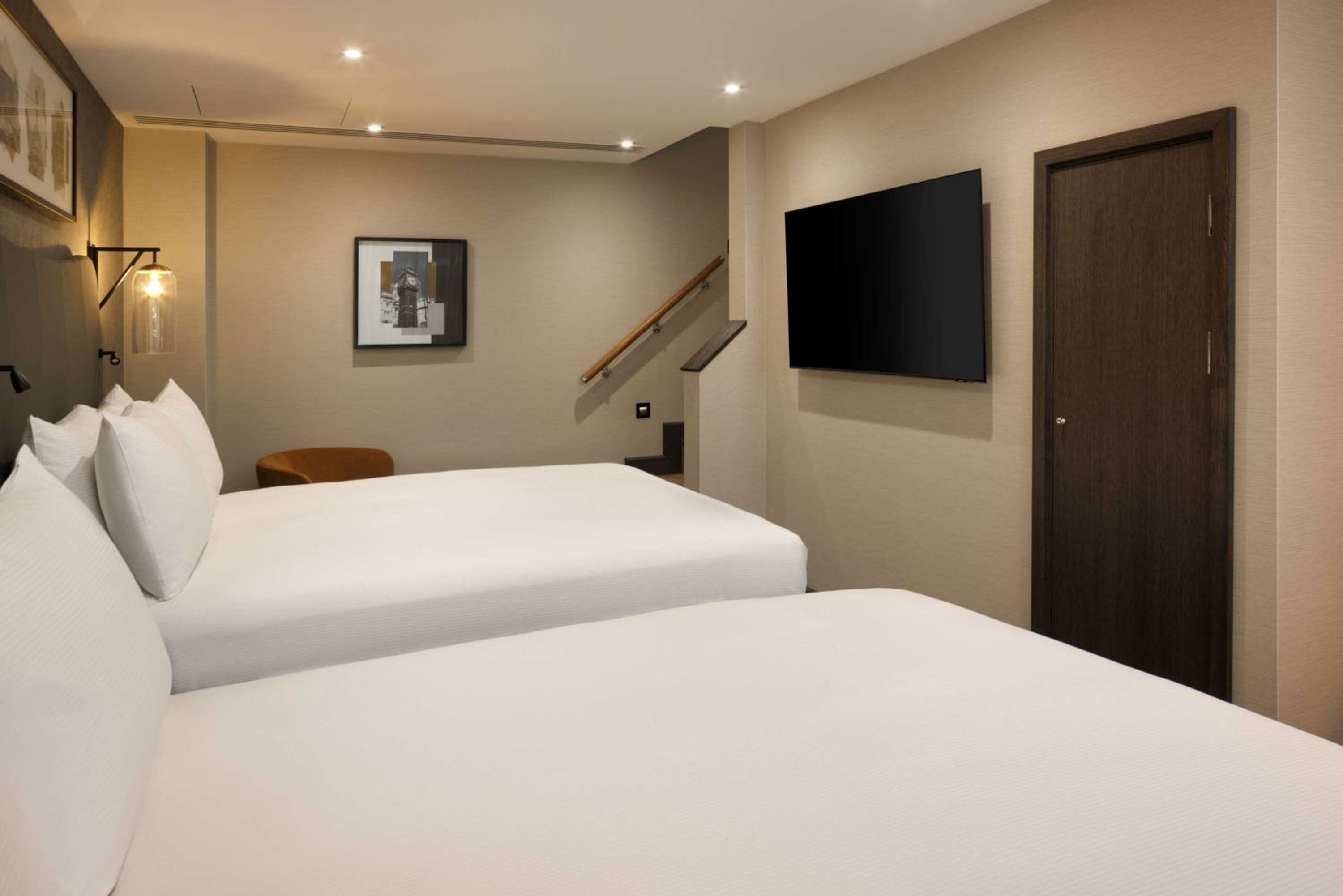 Duplex Suite with Two Double Beds and Sofa Bed