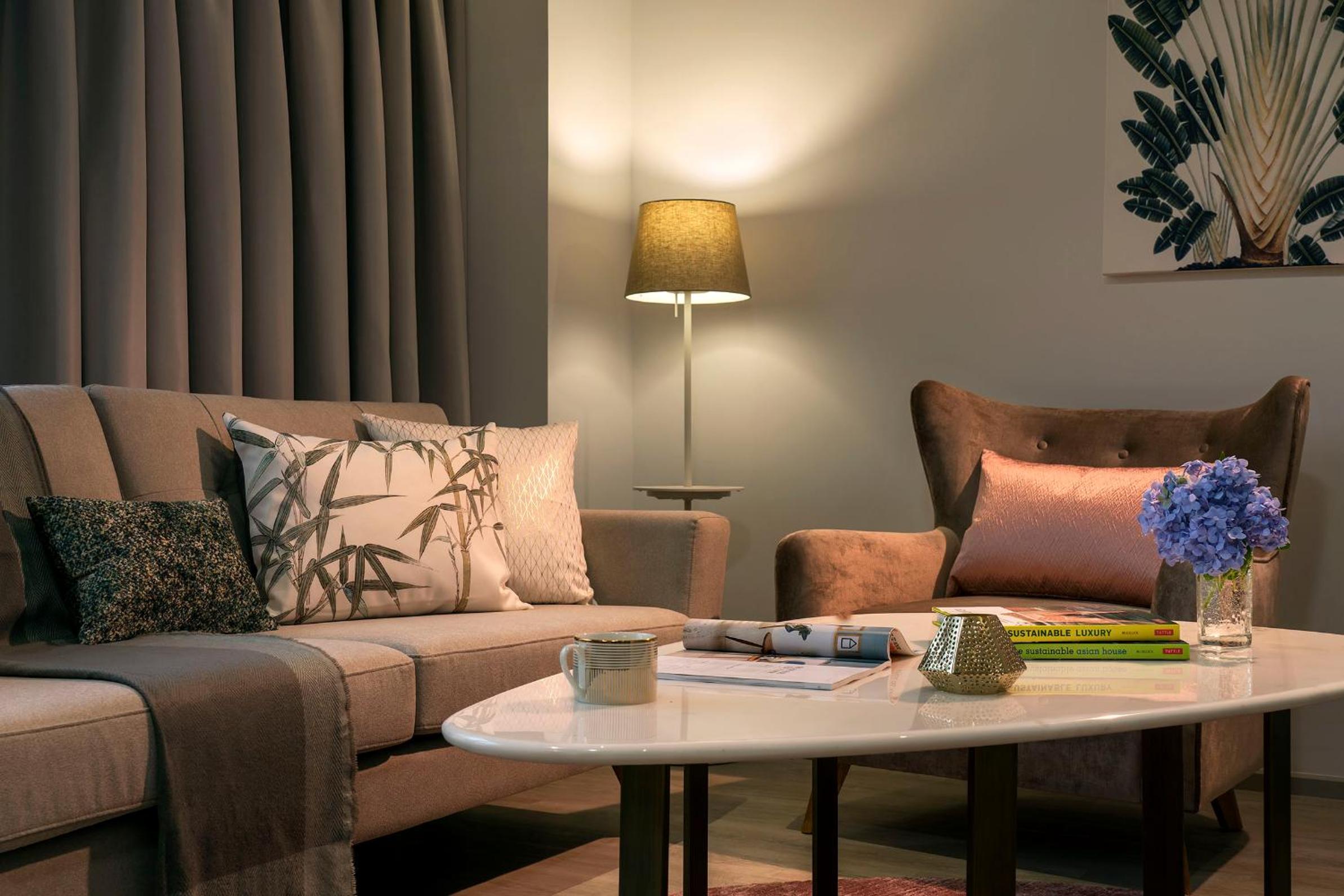 Two-Bedroom Apartment with King and Queen beds