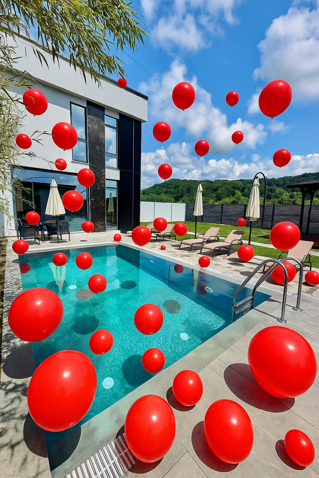 Вилла с собственным бассейном