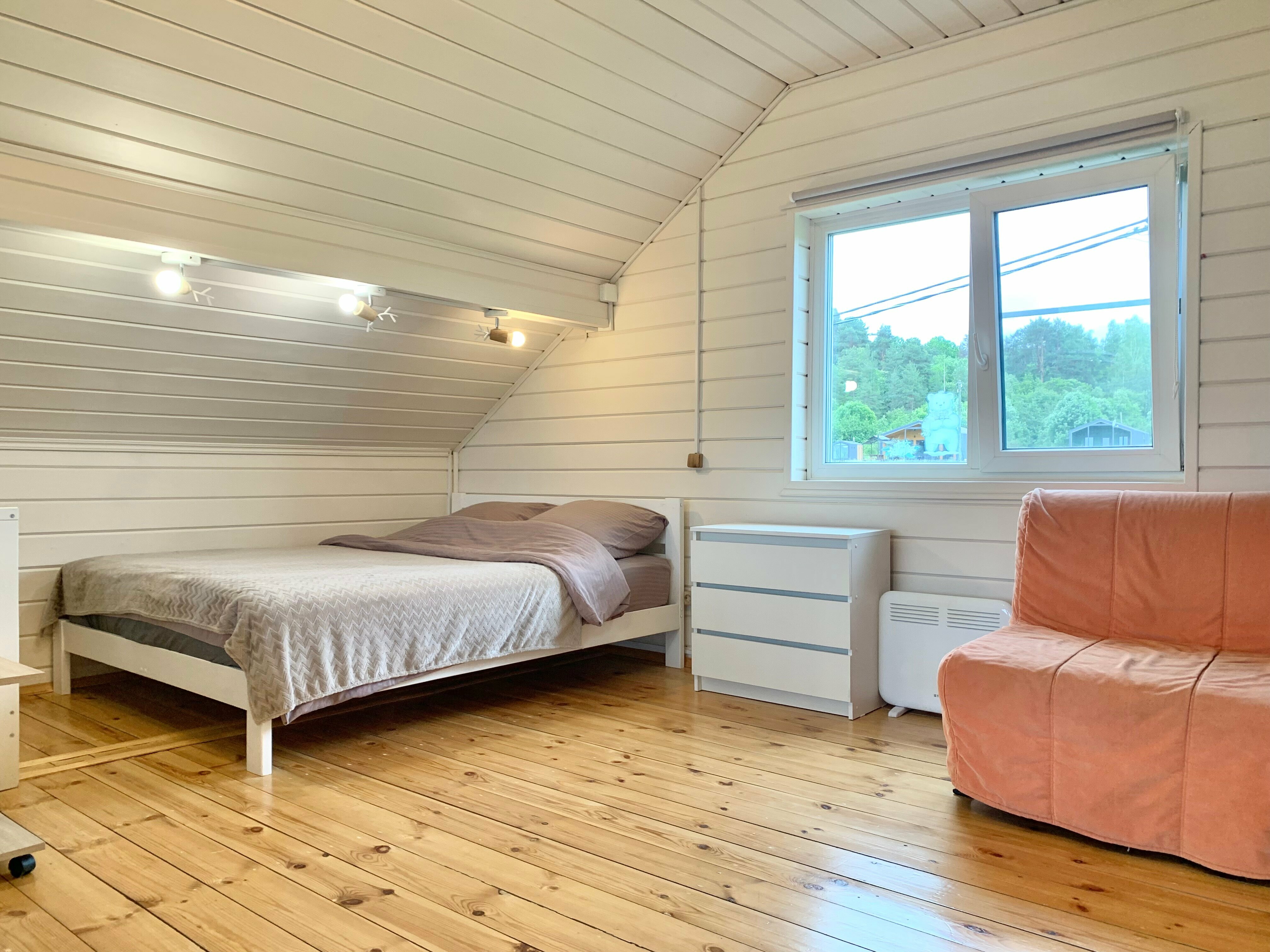 Сонный залив с сауной и купелью 85м2