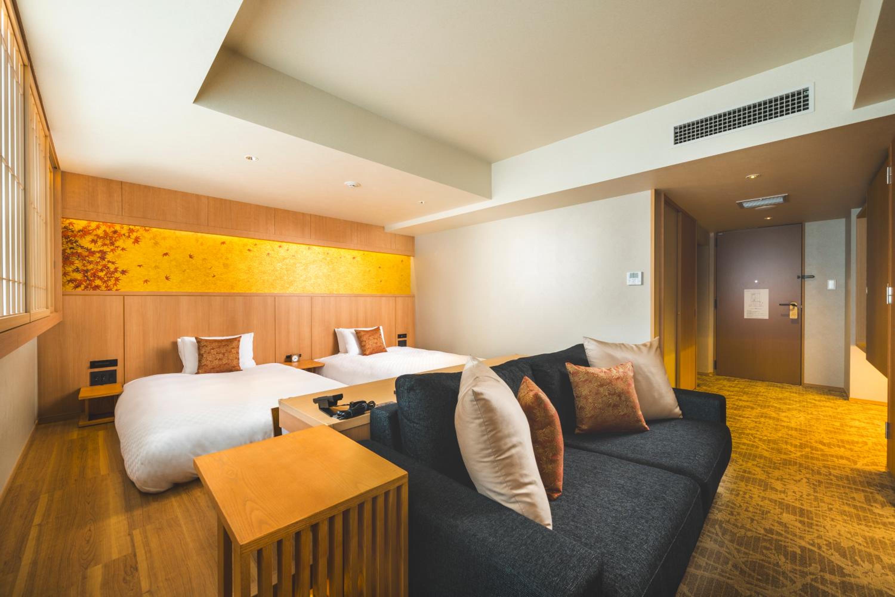 Premier Room with Two Double Beds and Sofa Bed - Non-Smoking