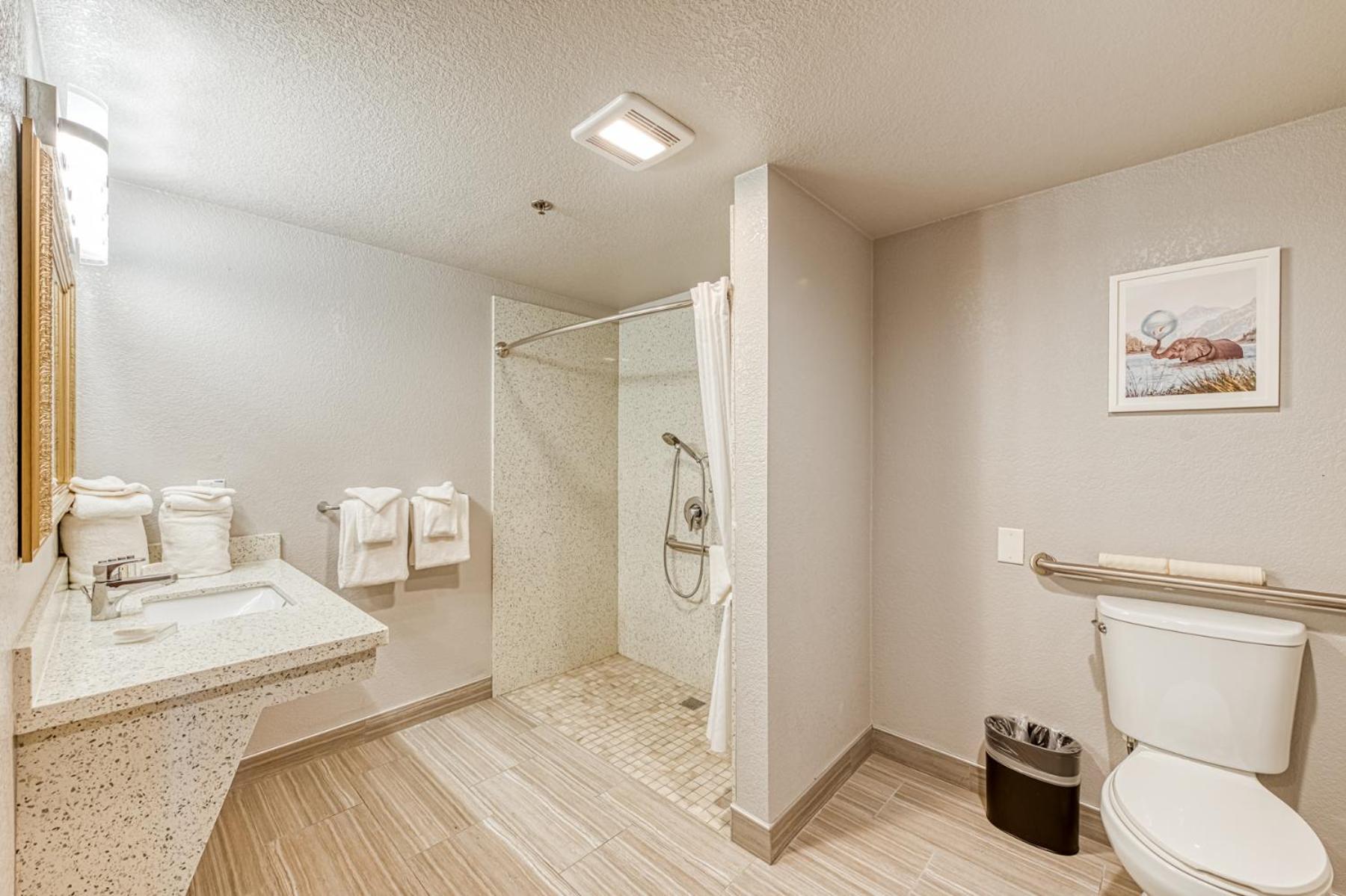 Queen Room with Two Queen Beds with Roll-In Shower - Accessible/Non Smoking