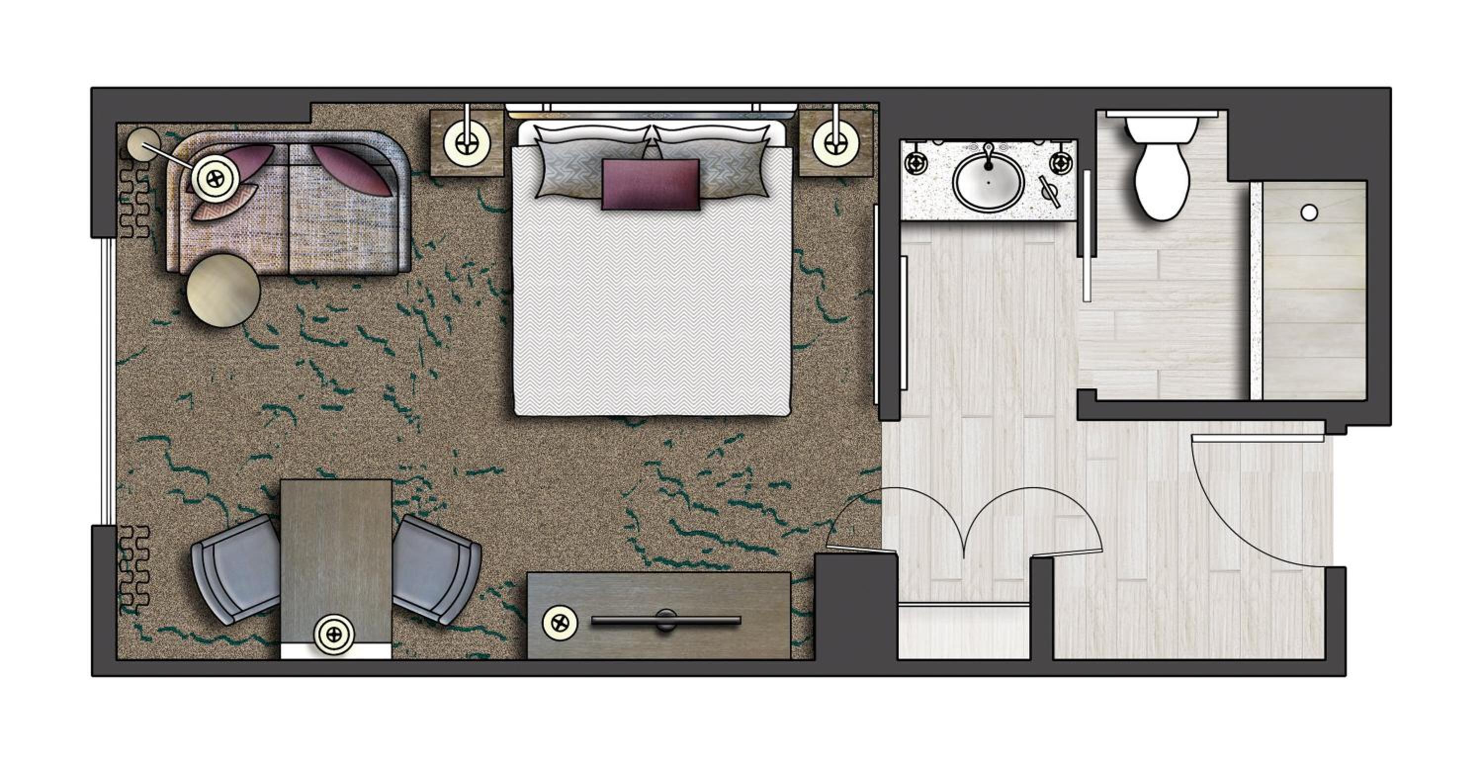 Club Level Room - King Bed (Includes FREE^ Universal Express Unlimited)