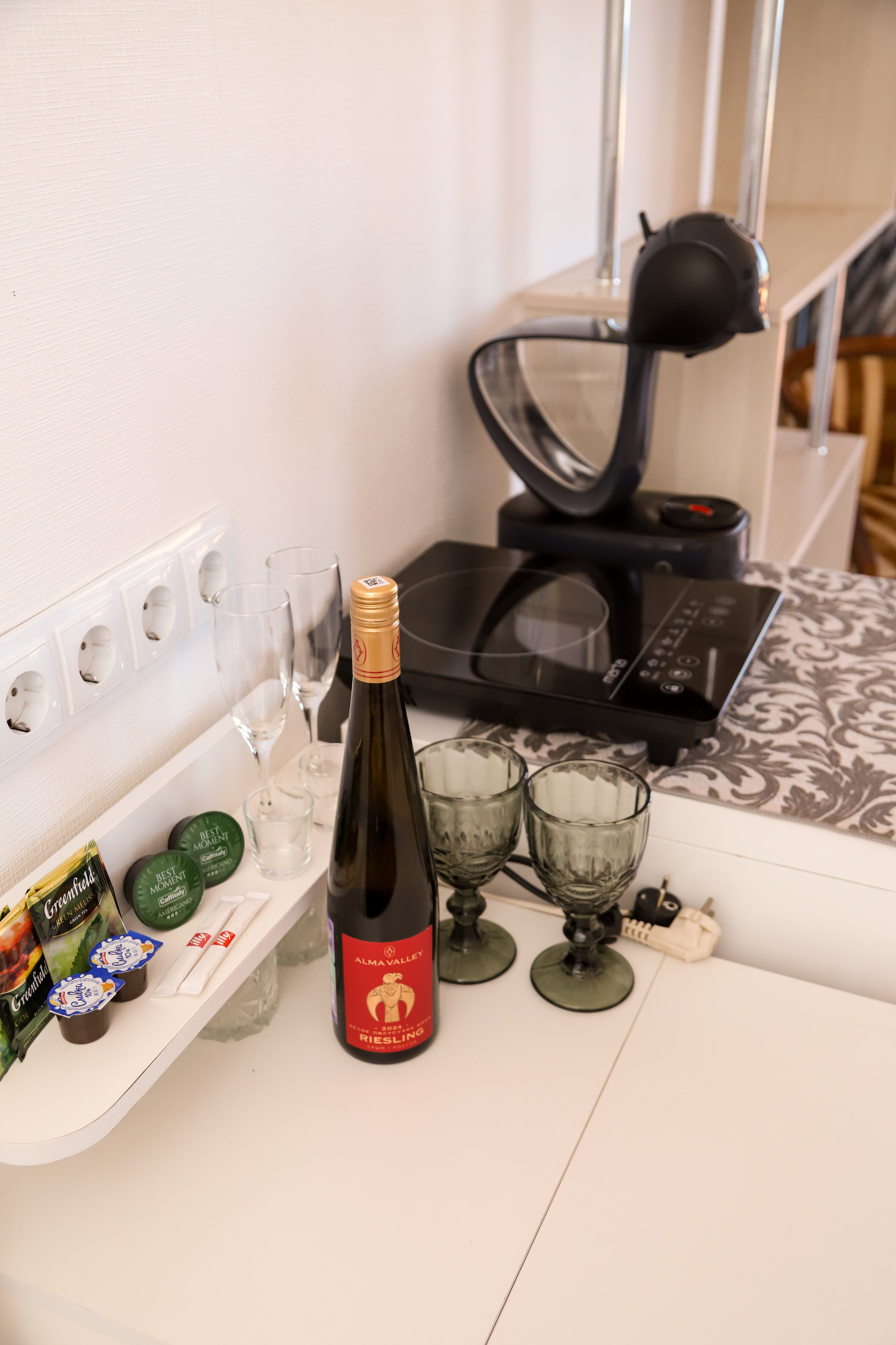 Трехместный номер с видом на море