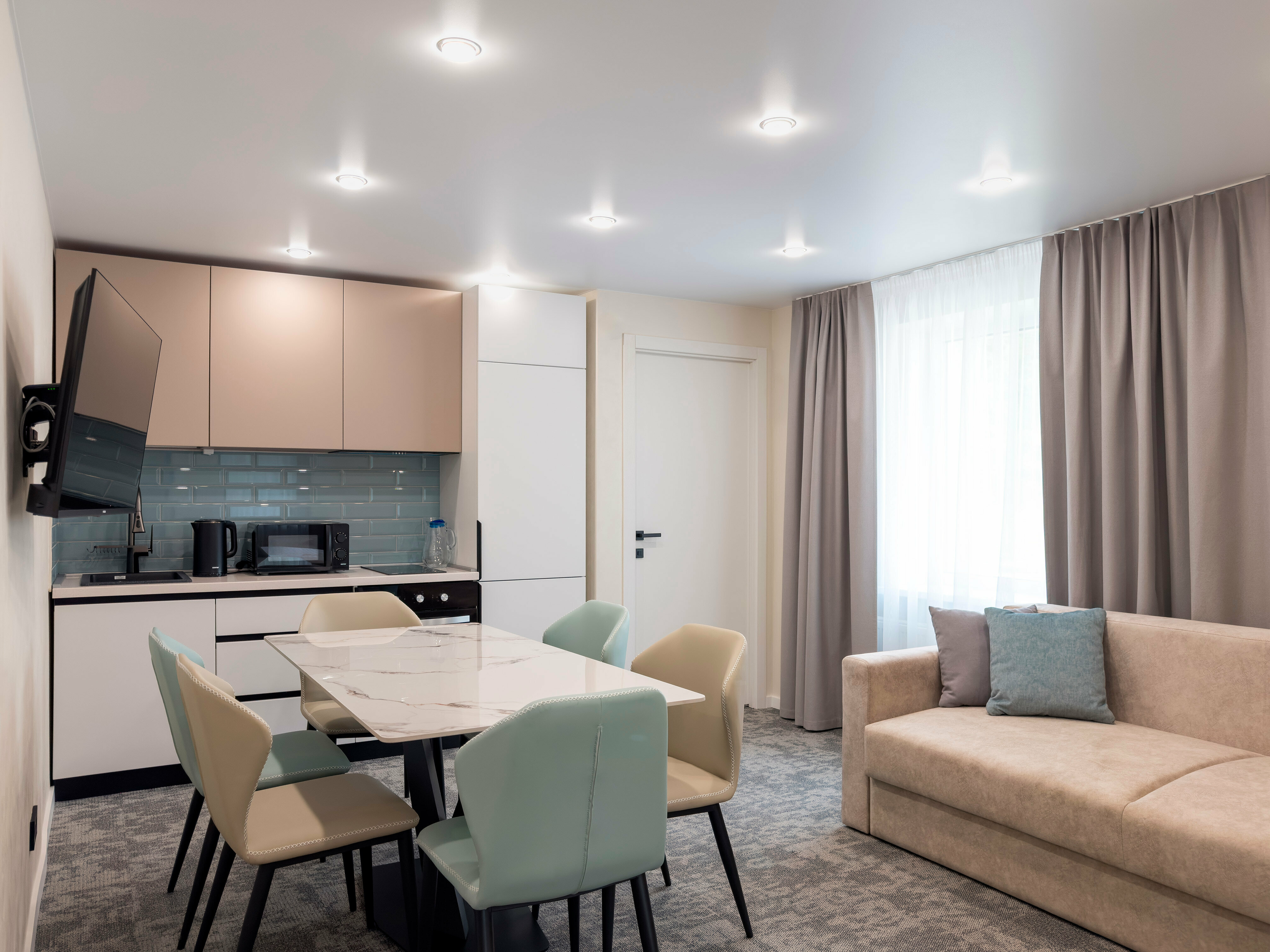 Апартаменты с 3 спальнями