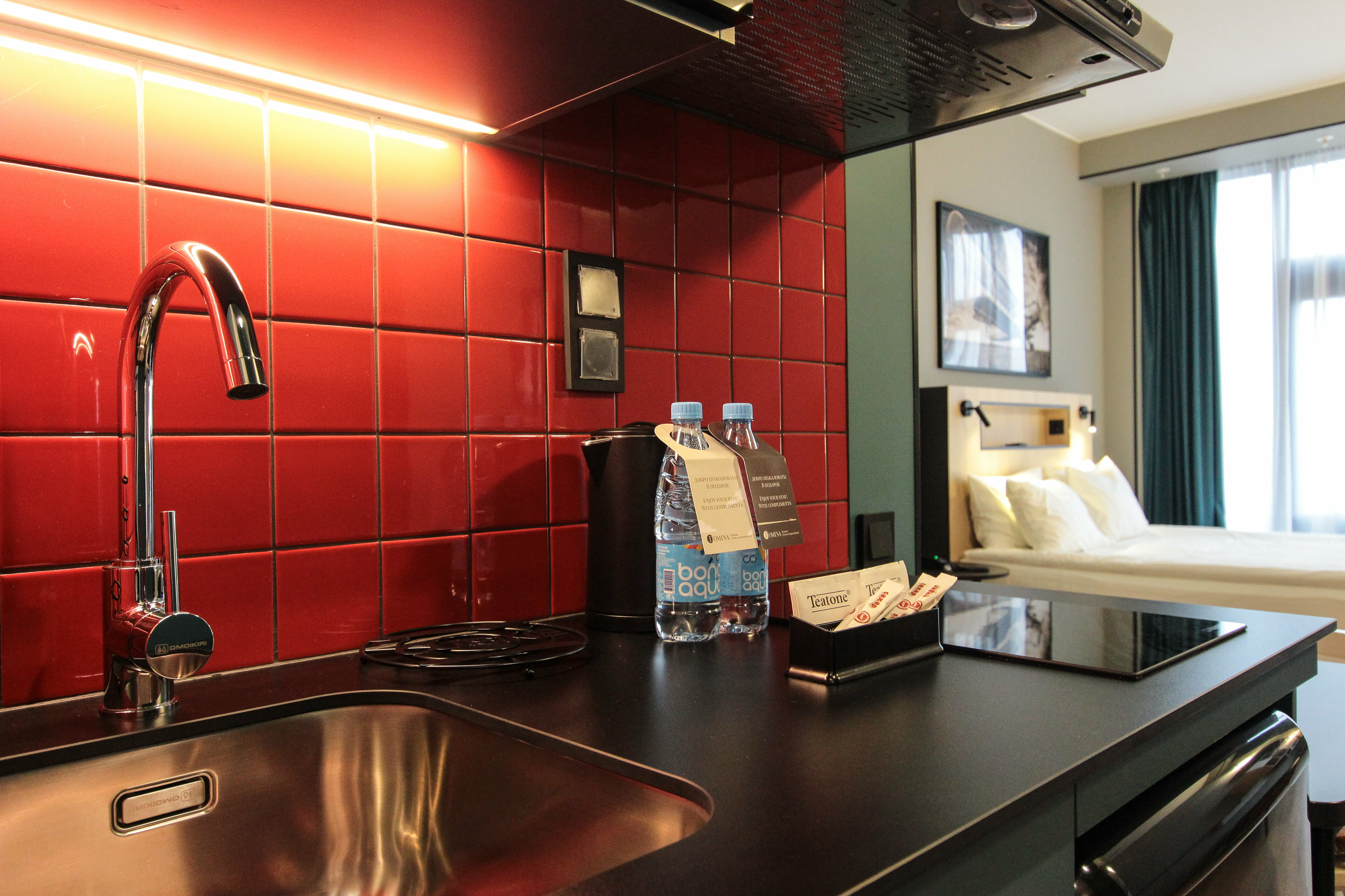 Номер с кроватью King Size на 22 этаже с видом на город