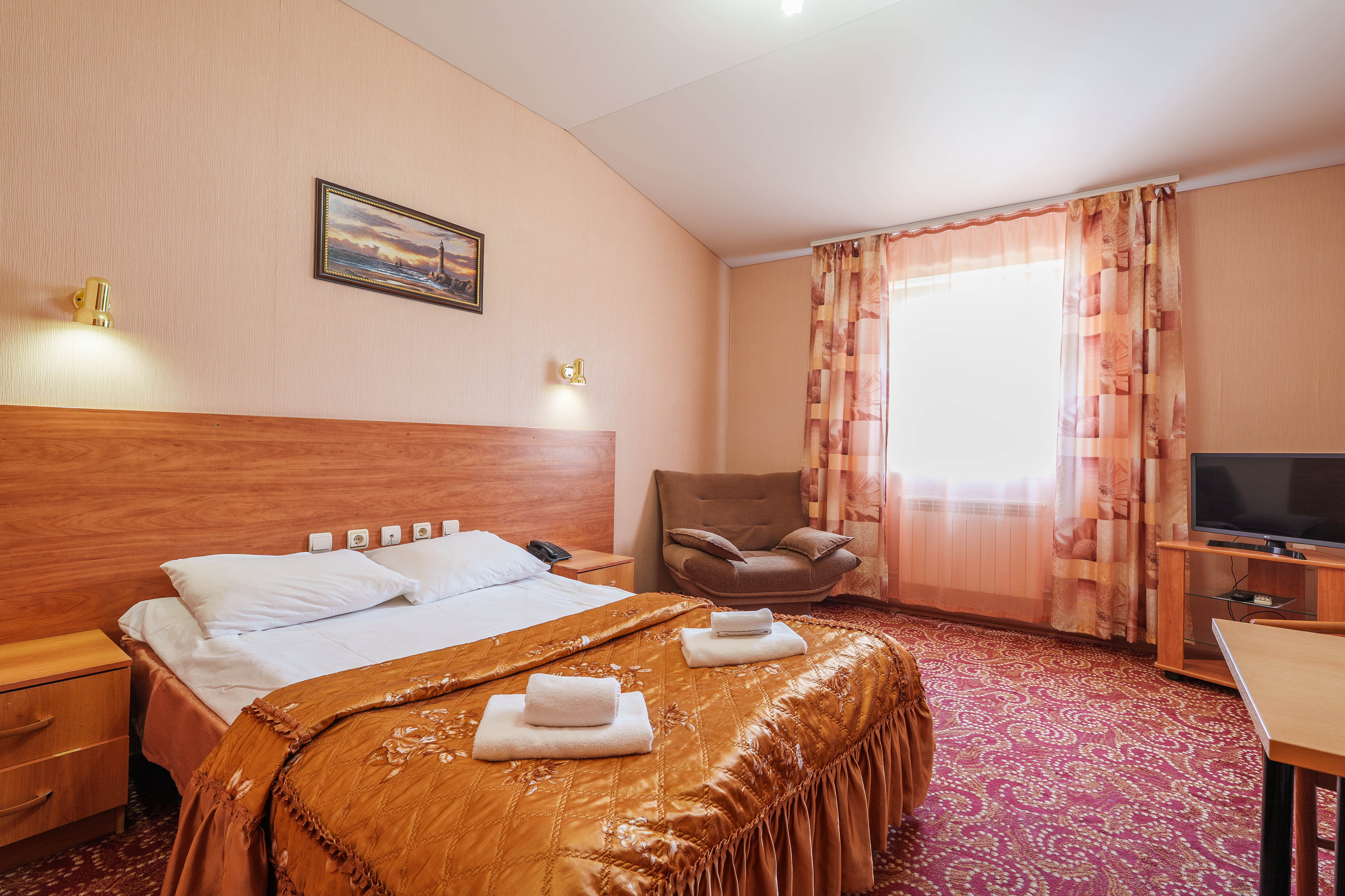 Бюджетный двухместный номер с 1 кроватью