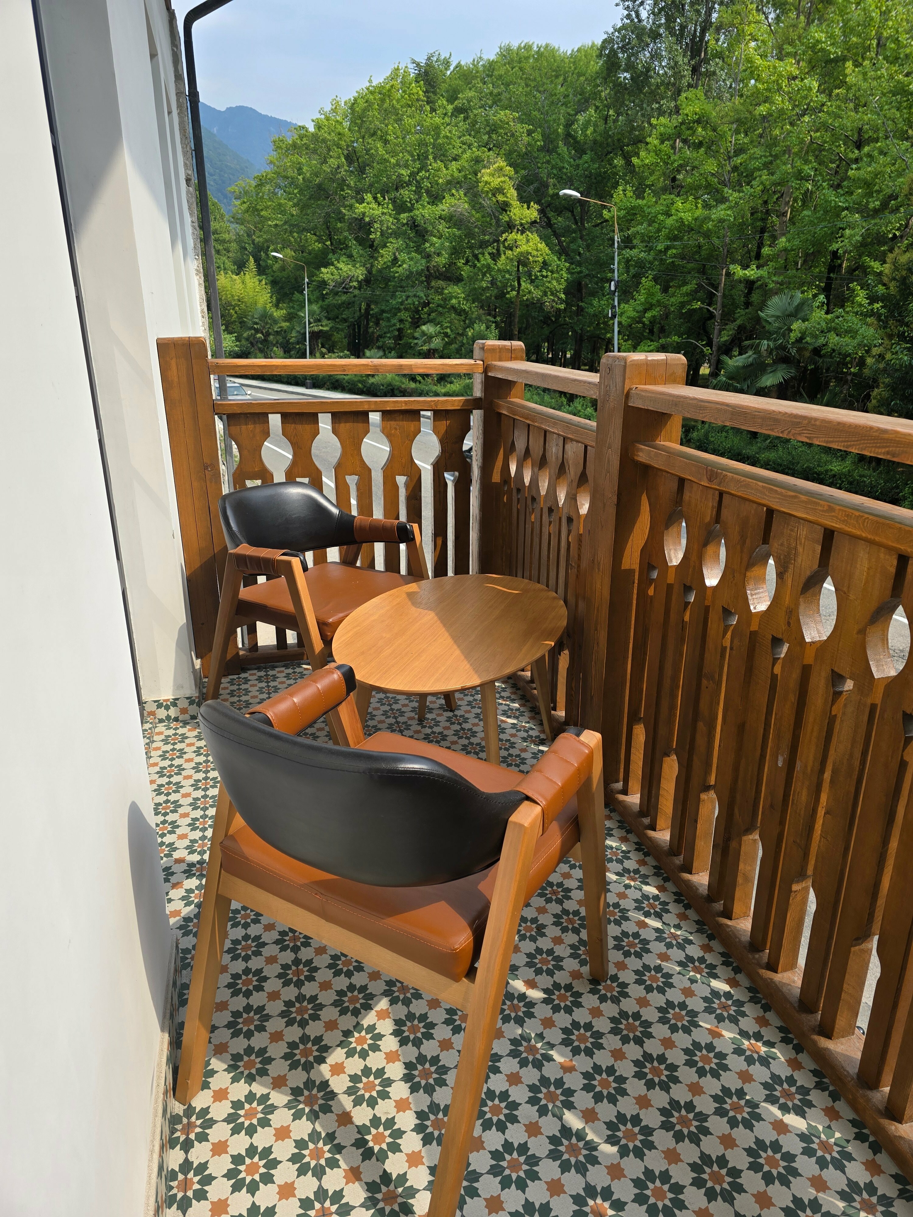 Двухместный номер с 1 кроватью и балконом