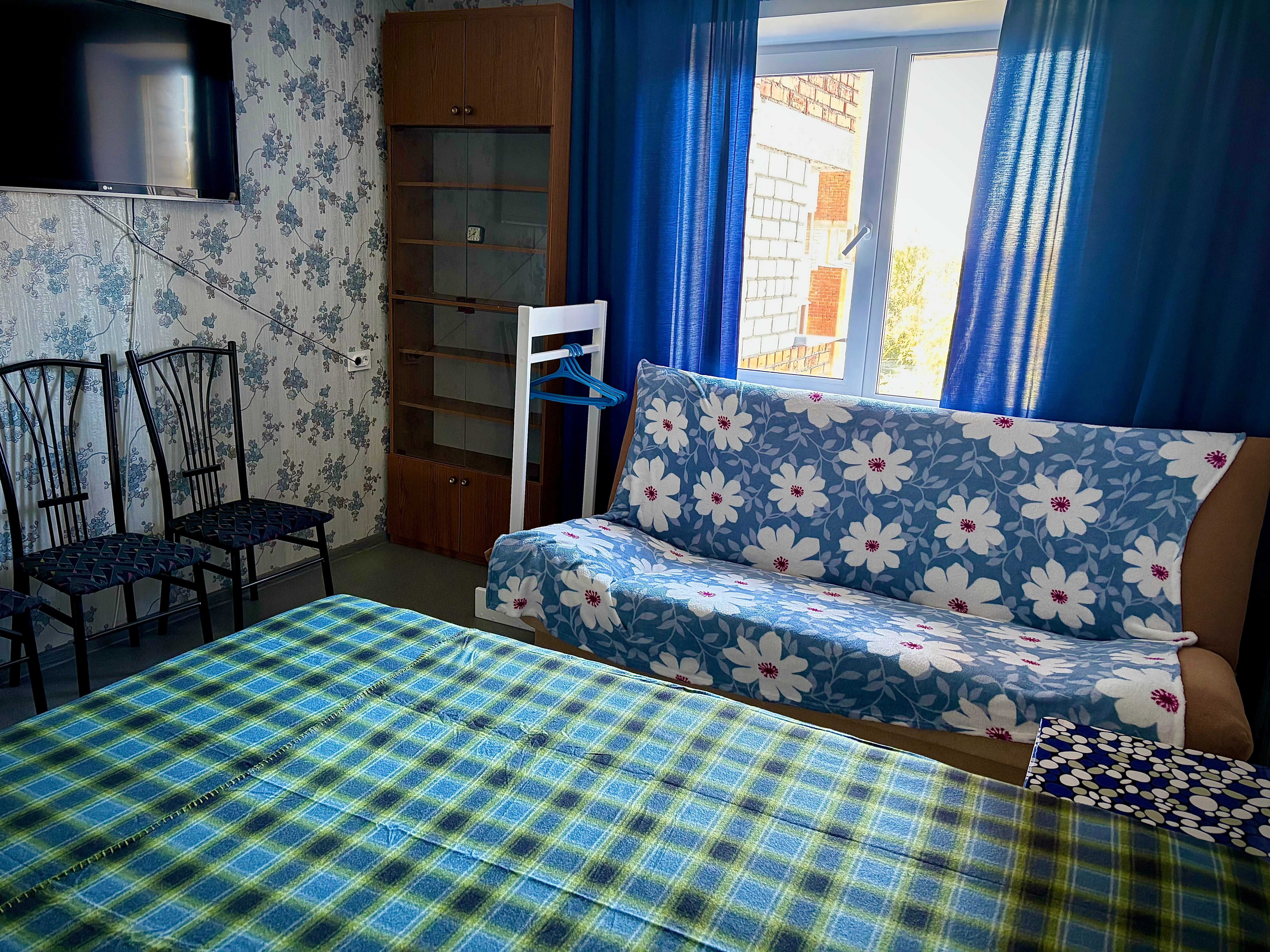 Семейный двухместный номер с 1 кроватью