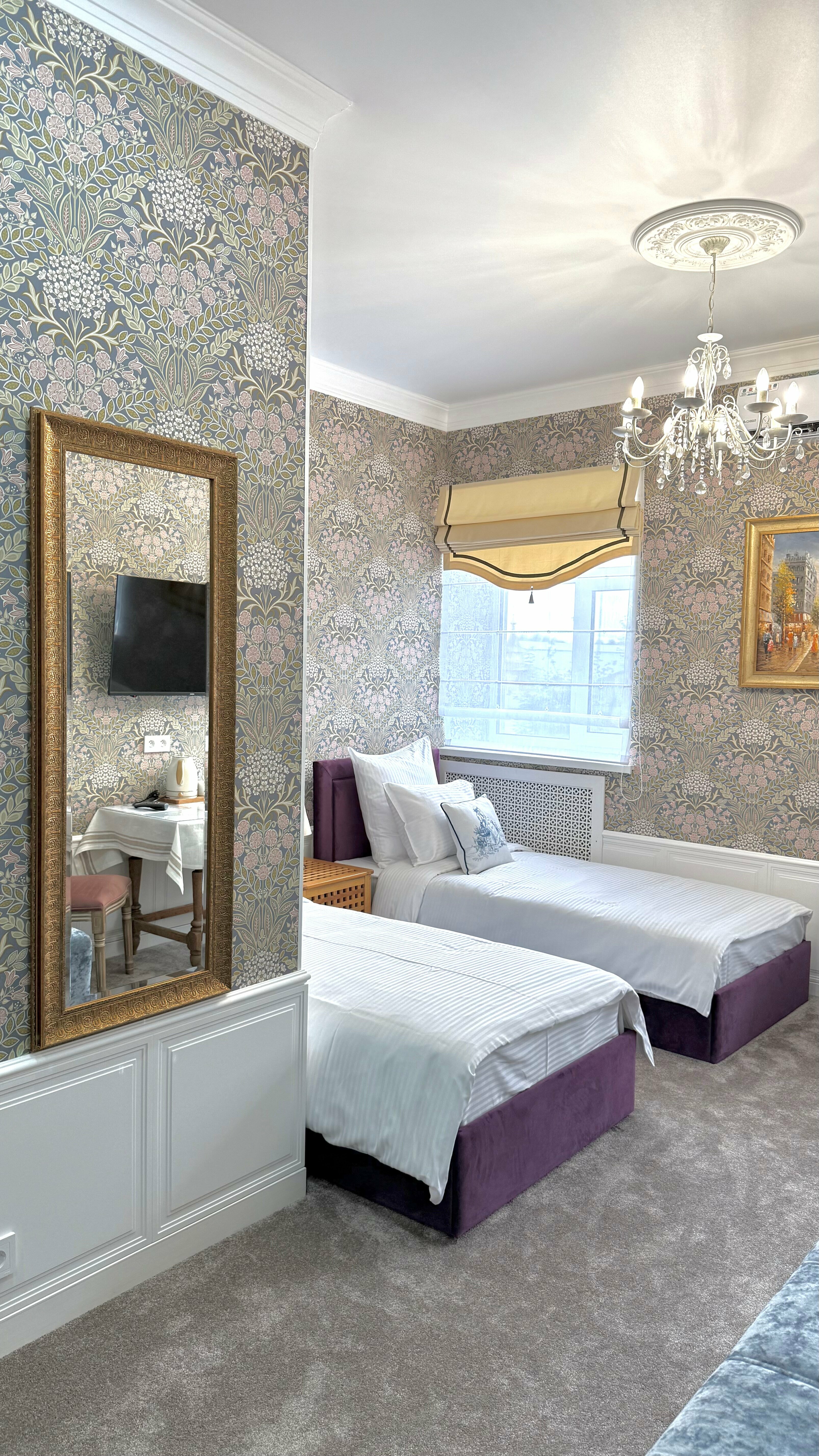 Двухместный номер Делюкс с 2 двуспальными кроватями