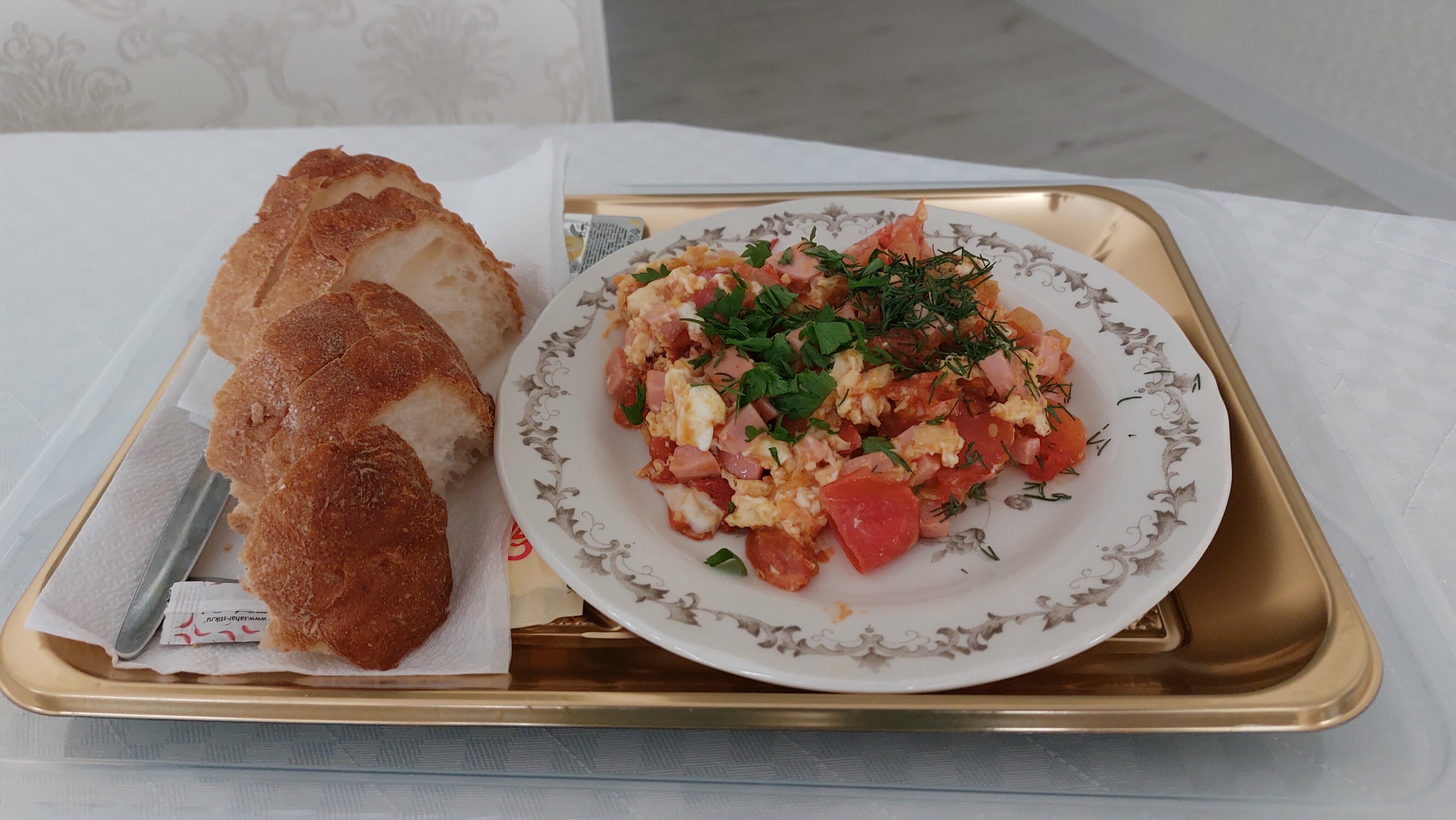 Трехместный номер «Комфорт» с душем