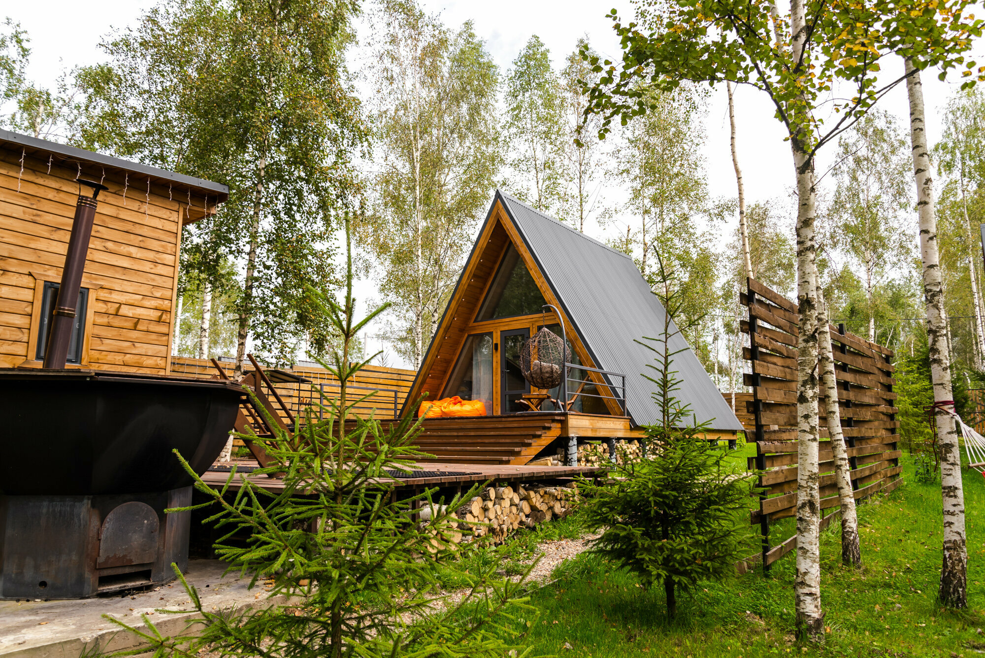 Дом с видом на лес