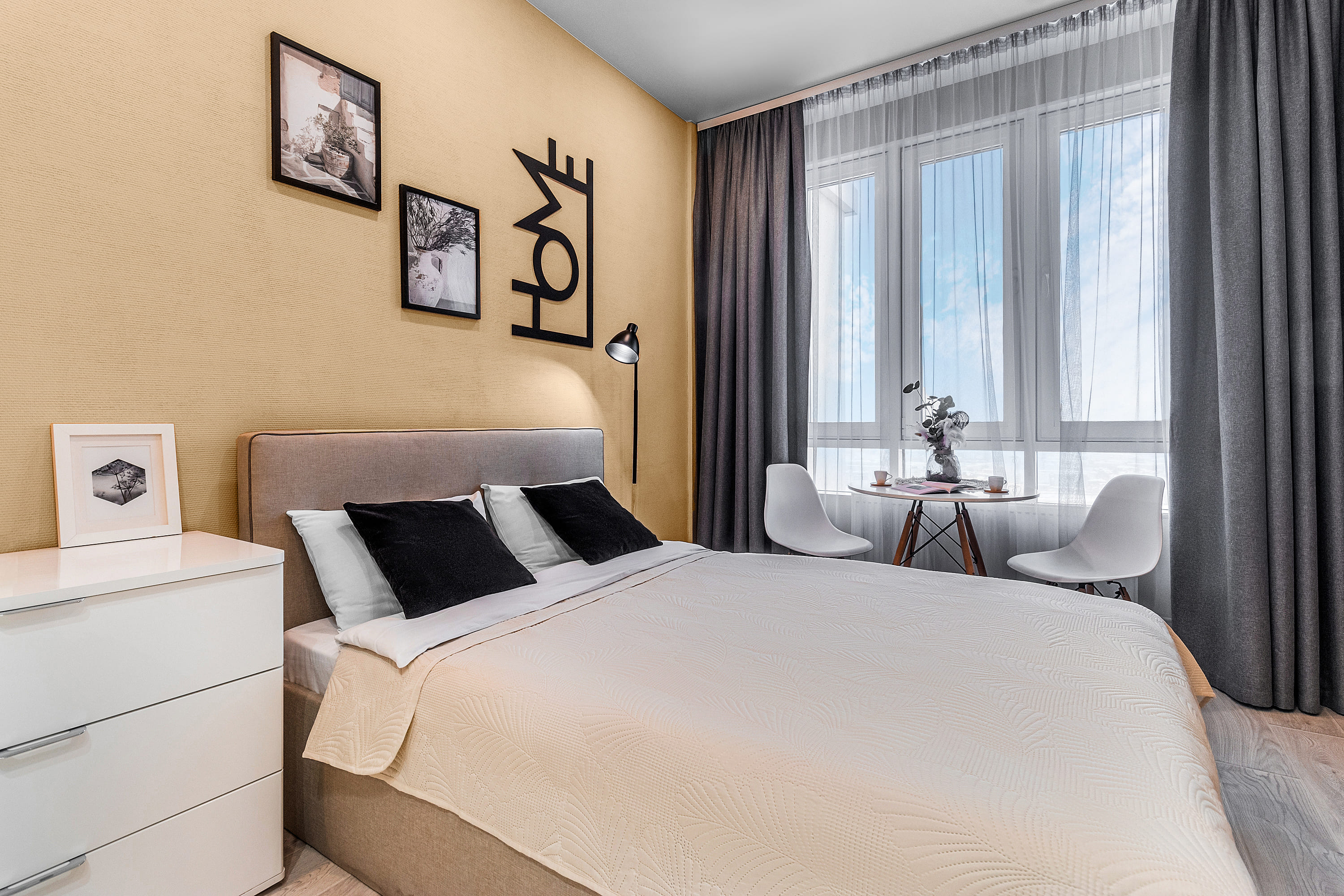 Студия Home с видом на закаты