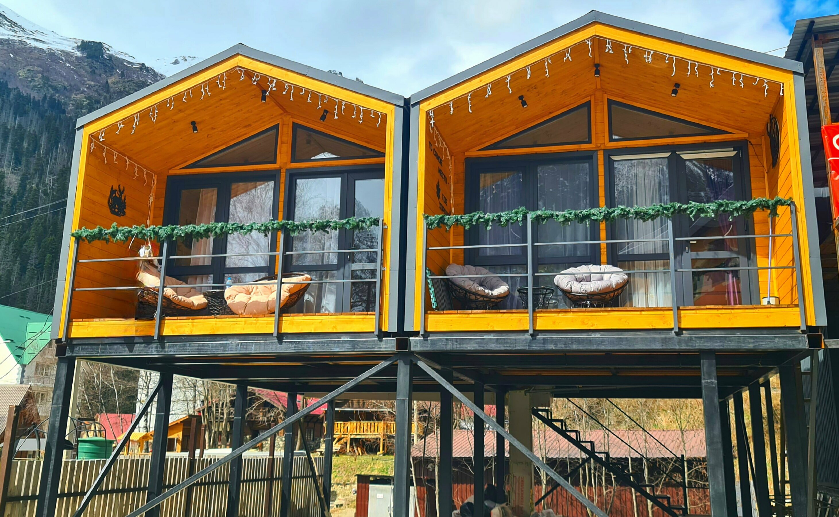 Дом с видом на горы