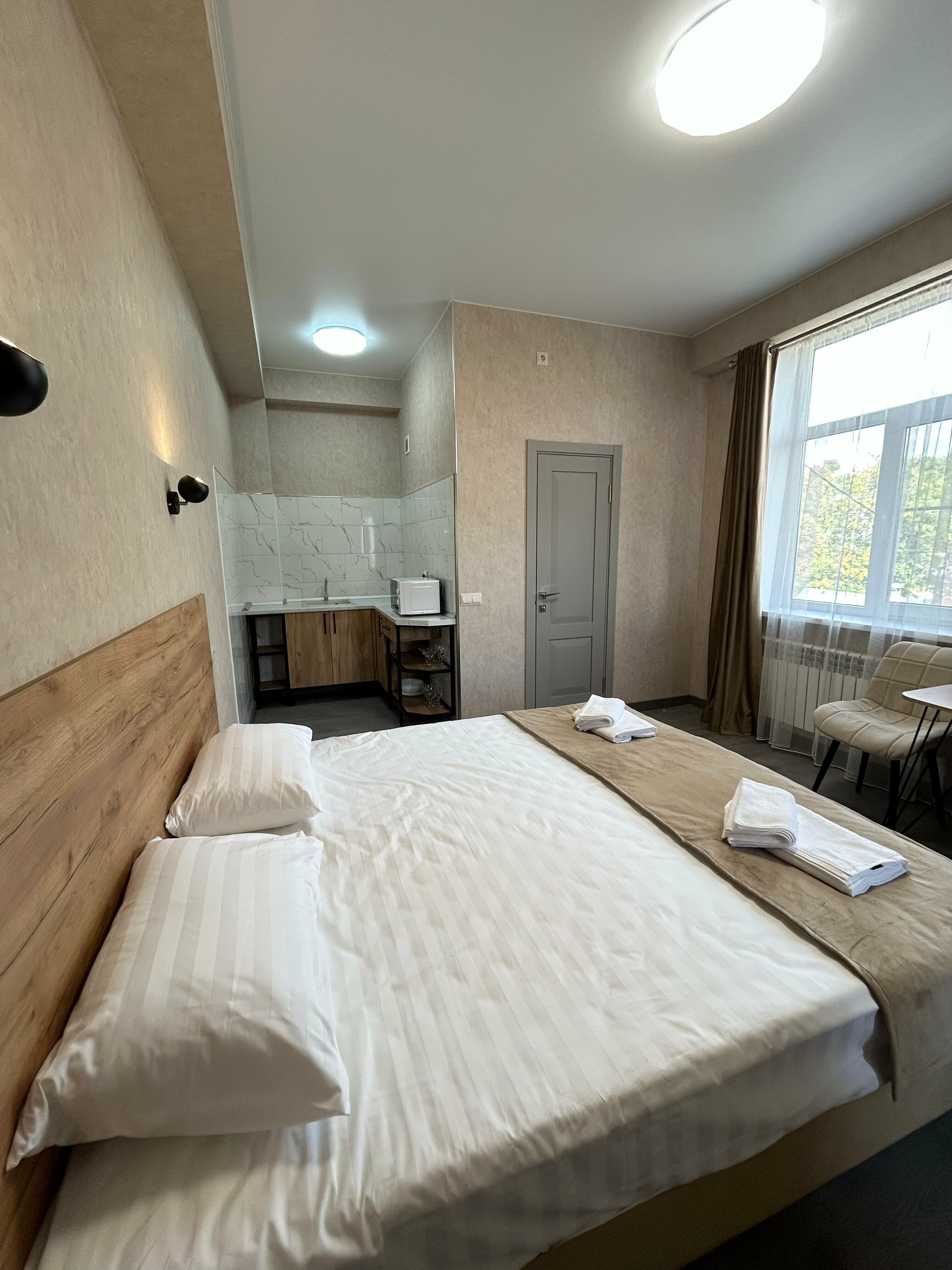 Двухместный номер-студия Делюкс с 1 кроватью