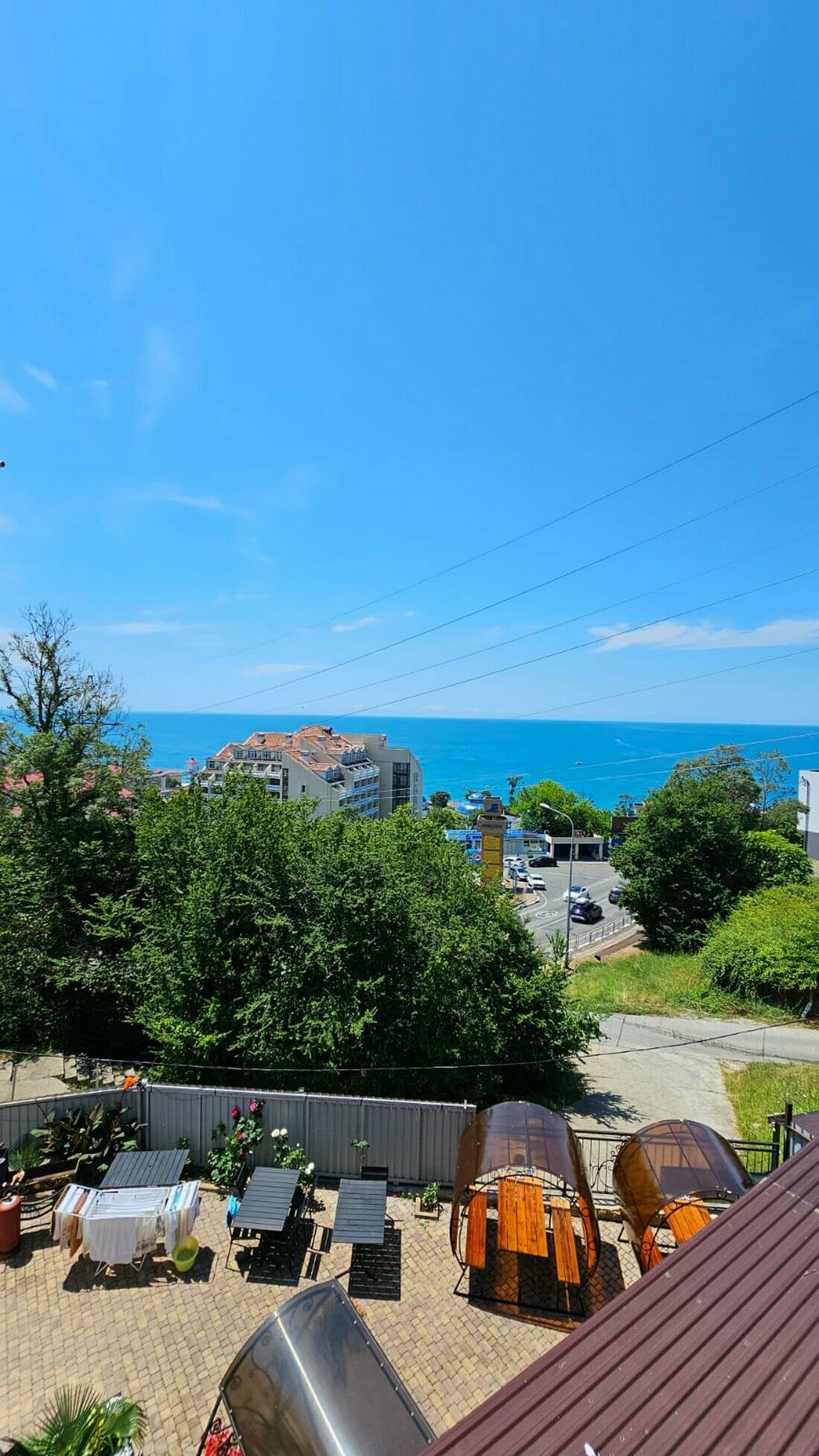 Семейный номер с видом на море