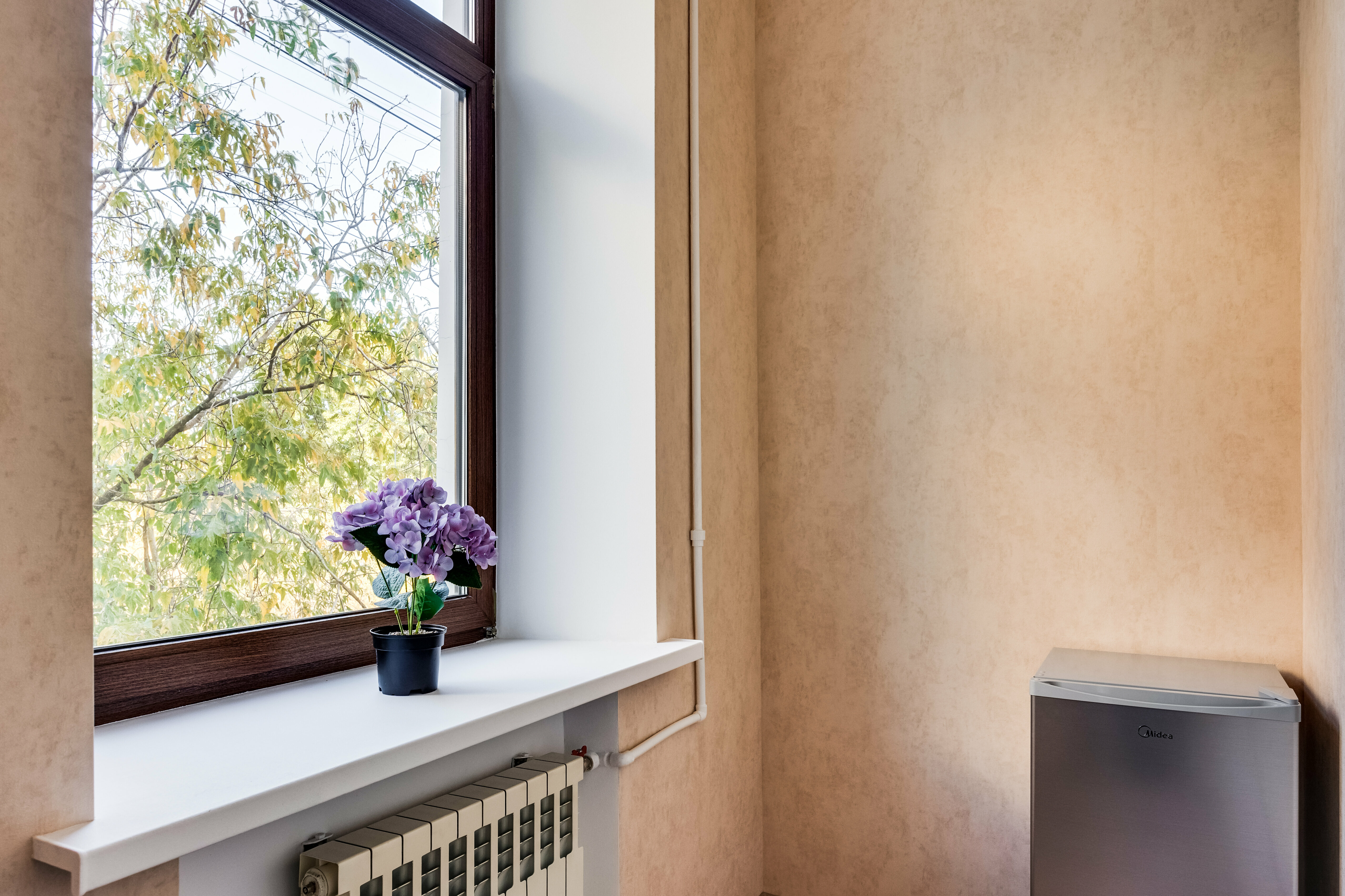 Двухместный номер с 1 кроватью и балконом